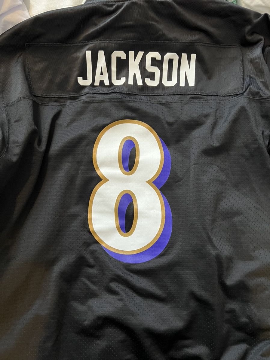 Nike Baltimore Ravens Lamar Jackson Jersey Size US L / EU 52-54 / 3 - 2 Thumbnail