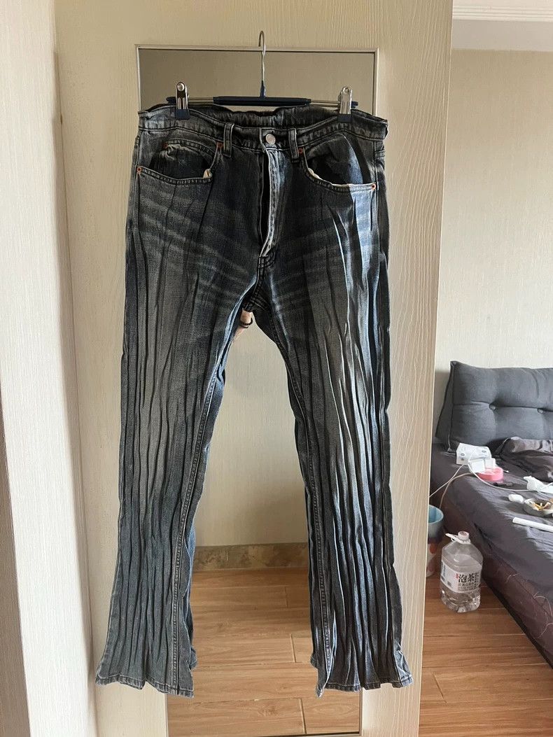 Martine Rose Martine rose sizeM Ruffled jeans Size US 32 / EU 48 - 1 Thumbnail