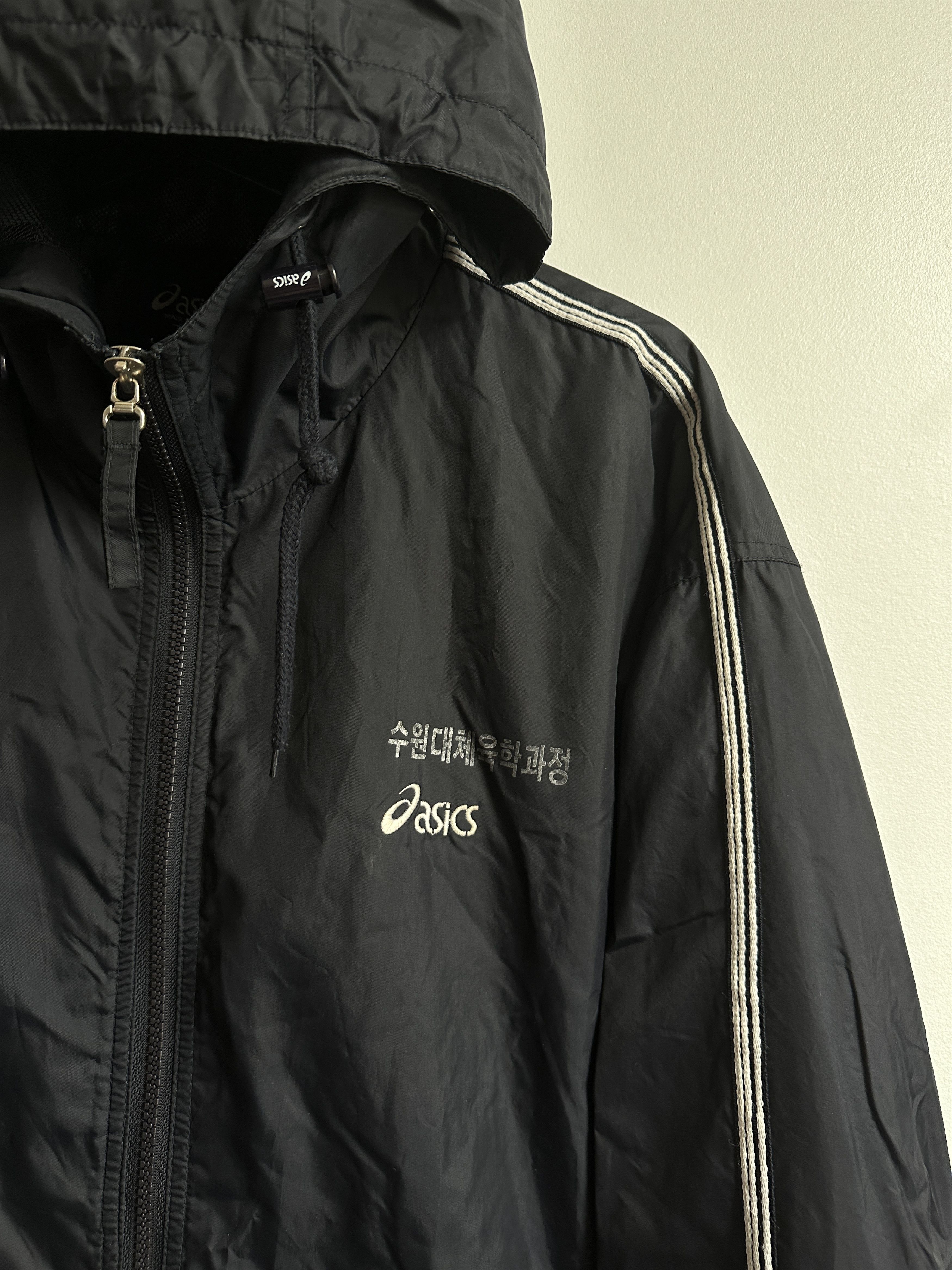 Asics ASICS KOREA Windbreaker Size US L / EU 52-54 / 3 - 3 Thumbnail