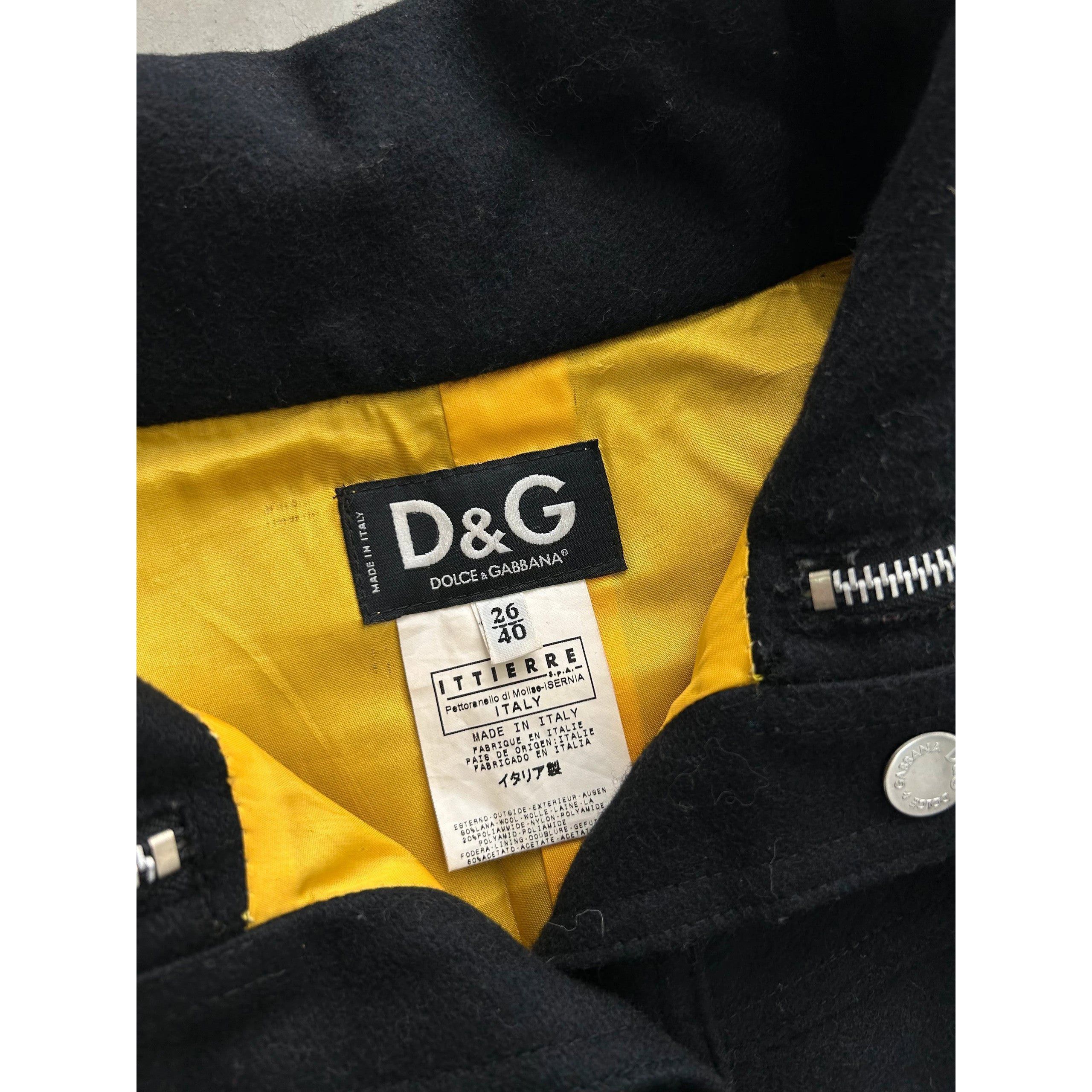 Dolce & Gabbana Dolce & Gabbana Detachable Sleeves Parka Green Size S / US 4 / IT 40 - 5 Thumbnail