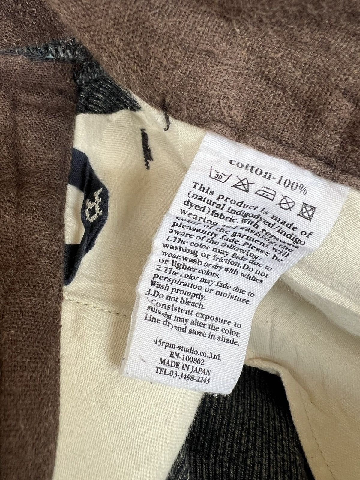 45rpm Vintage 45rpm Japan Twill Striped Gabardine Chinos Pant Size US 30 / EU 46 - 24 Thumbnail