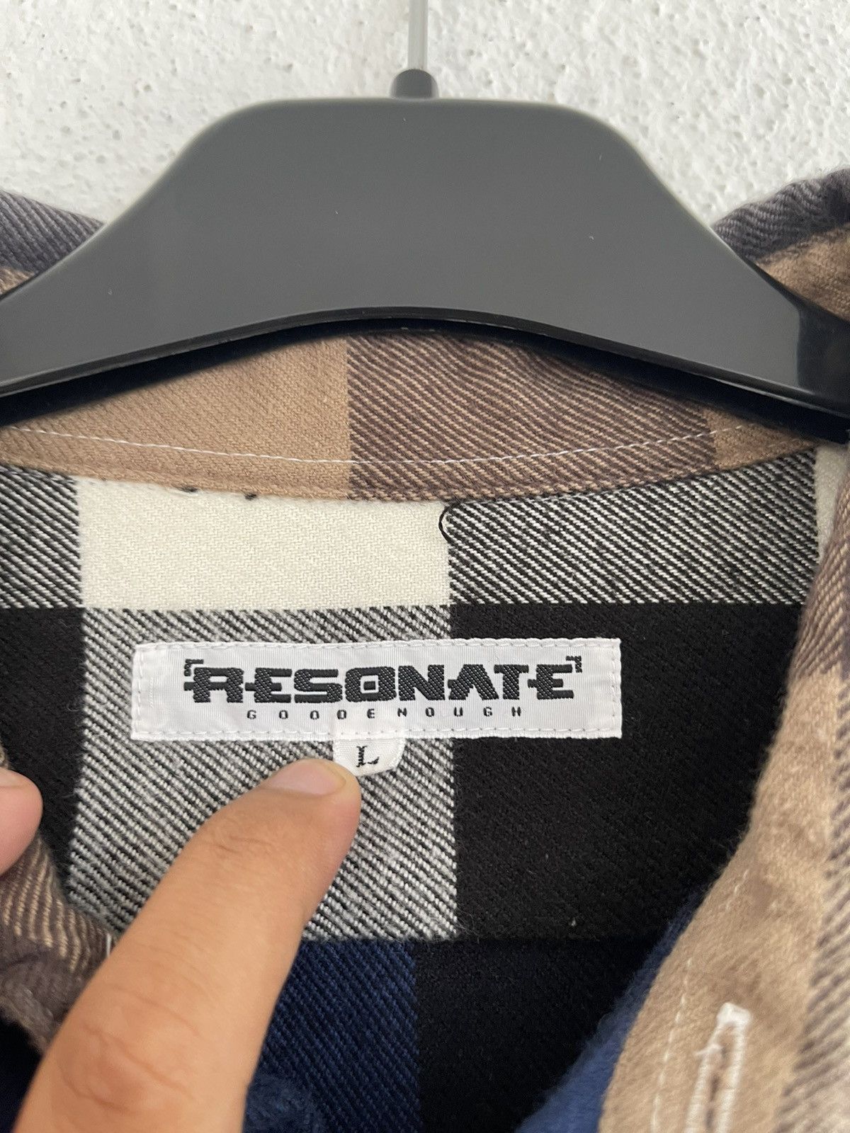 GOODENOUGH Resonate Goodenough Cut n Sew Flannel Multi Color Needles Size US L / EU 52-54 / 3 - 4 Thumbnail