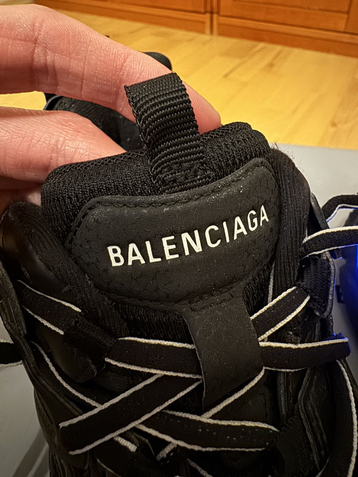 Balenciaga Balenciaga LED Track Triple Black Size US 7 / EU 40 - 12 Thumbnail