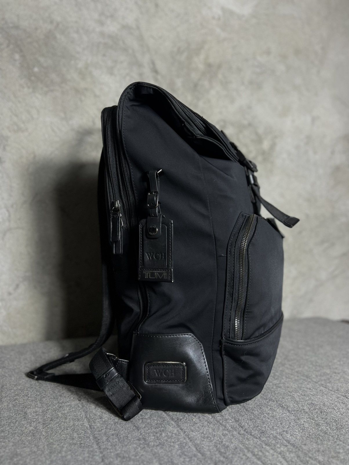 Tumi TUMI - Harrison Osborn Roll Top Backpack - Black Size ONE SIZE - 3 Thumbnail