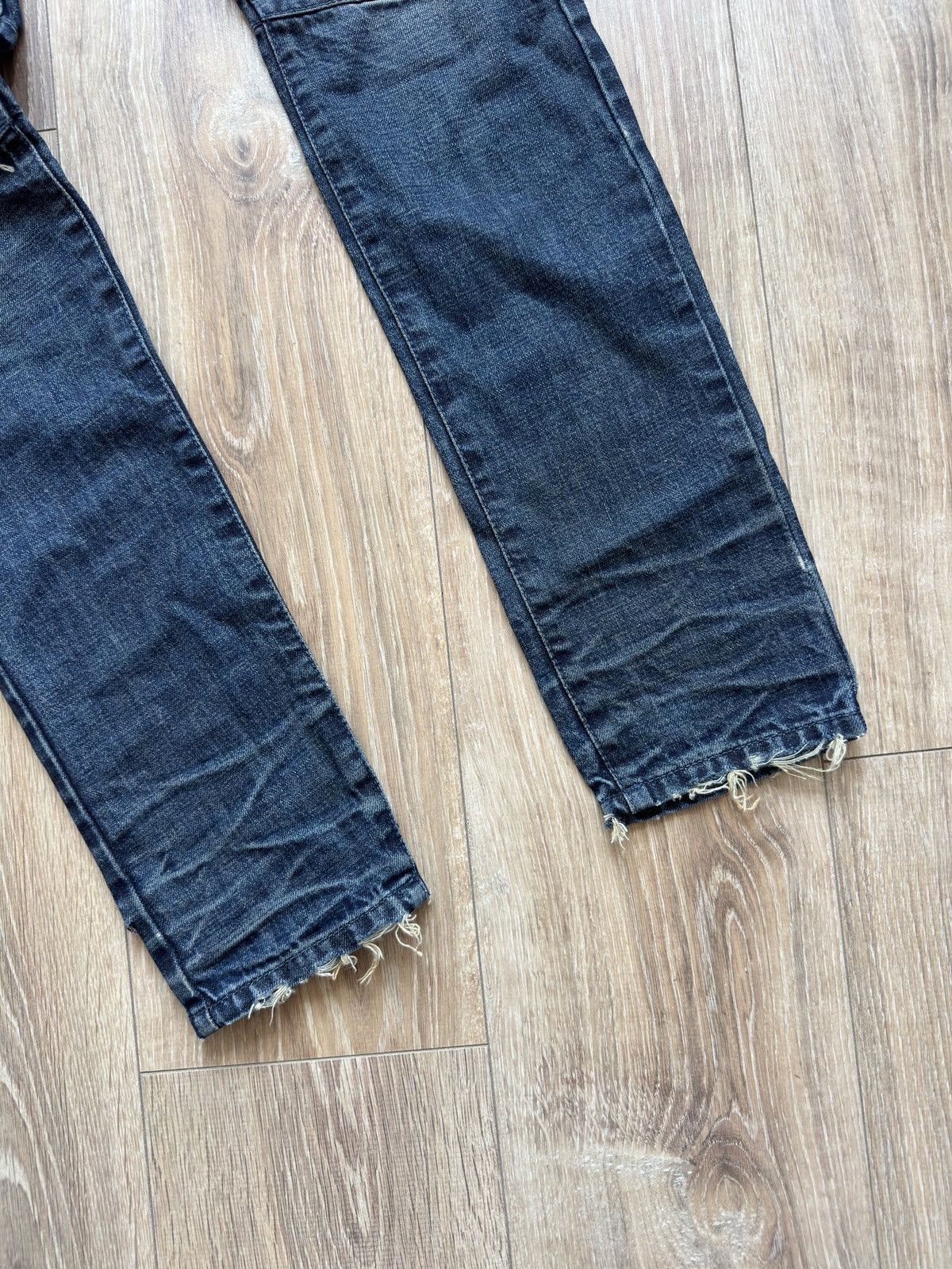 Pierre Balmain Pierre Balmain Distressed Biker Jeans Size US 26 / EU 42 - 3 Thumbnail