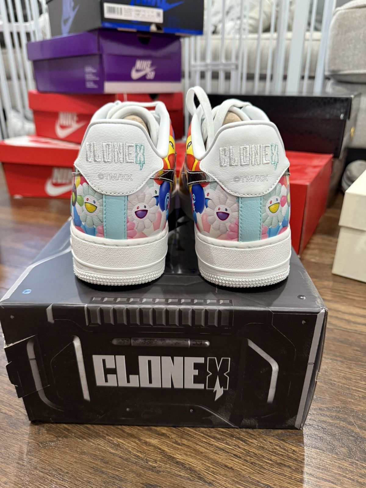 Other Nike x CloneX x Takashi Murakami Size US 11 / EU 44 - 4 Thumbnail