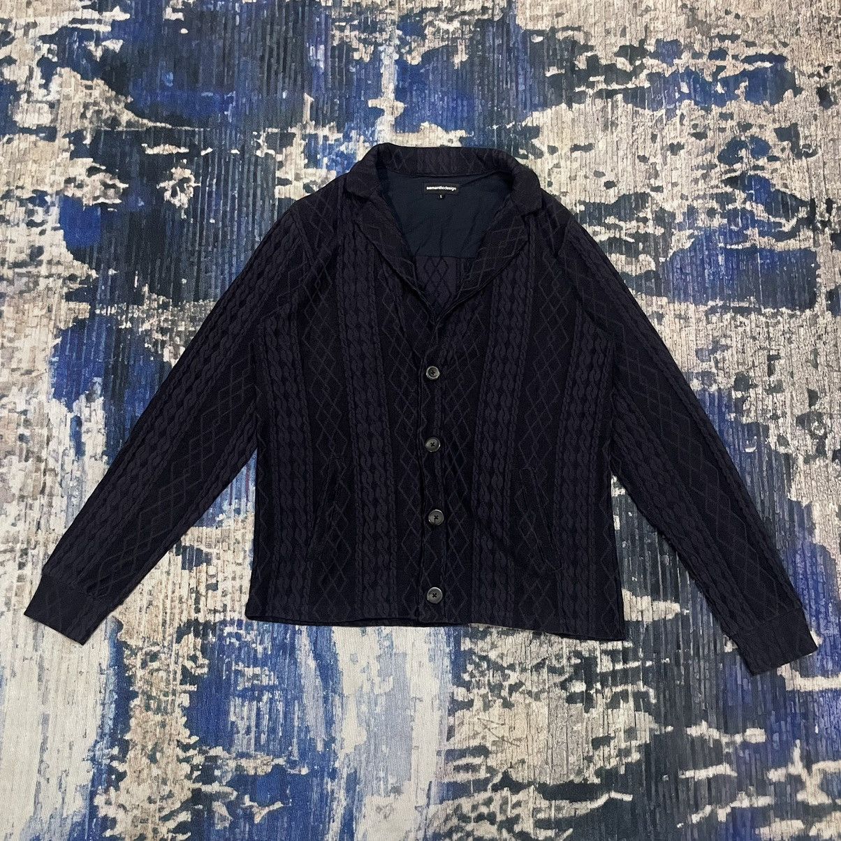 Japanese Brand Y2k Semantic design Button Jacket Women Unique Design Size US S / EU 44-46 / 1 - 1 Thumbnail