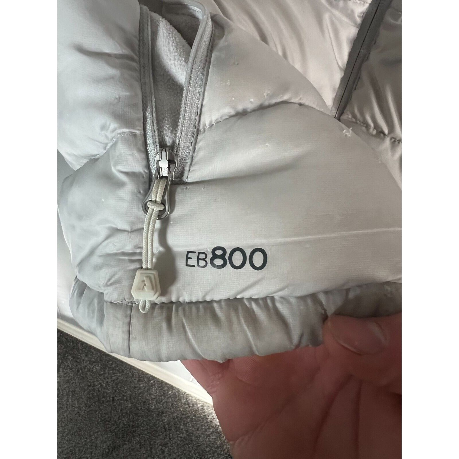 Eddie Bauer Eddie Bauer Vest Women's L White Full Zip Hooded EB800 Down Size L / US 10 / IT 46 - 3 Thumbnail