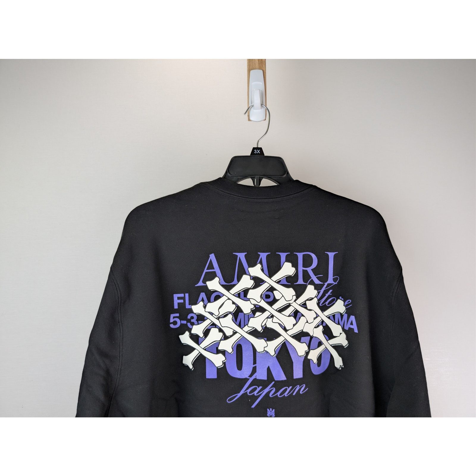 Amiri o1rshd1 3XL Amiri X Tokyo Crewneck Sweatshirt Sweater Black Size US XXL / EU 58 / 5 - 11 Thumbnail