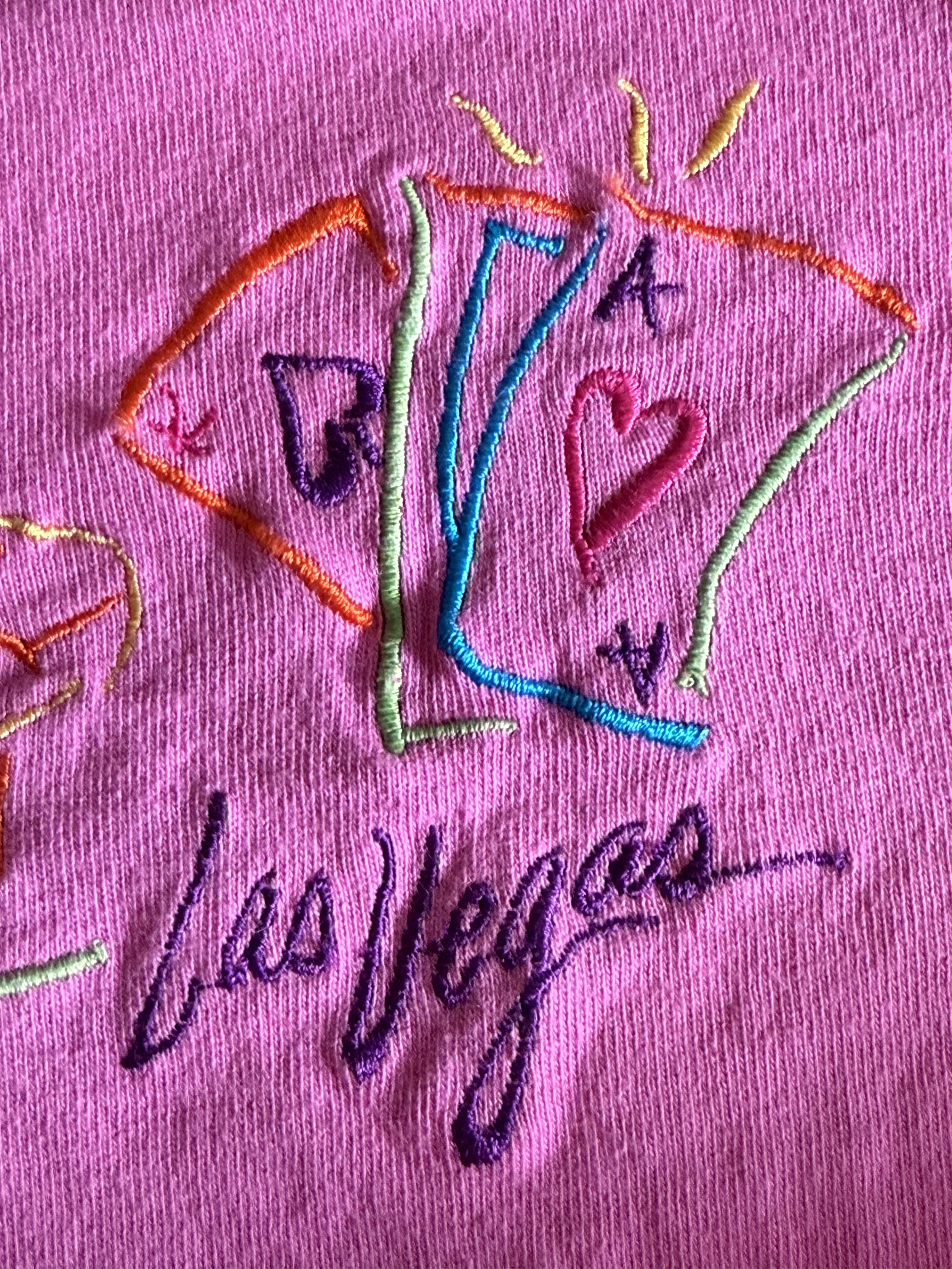 Anvil Vintage Las Vegas Embroidered Tee Anvil USA 2X Pink Size US XXL / EU 58 / 5 - 1 Thumbnail