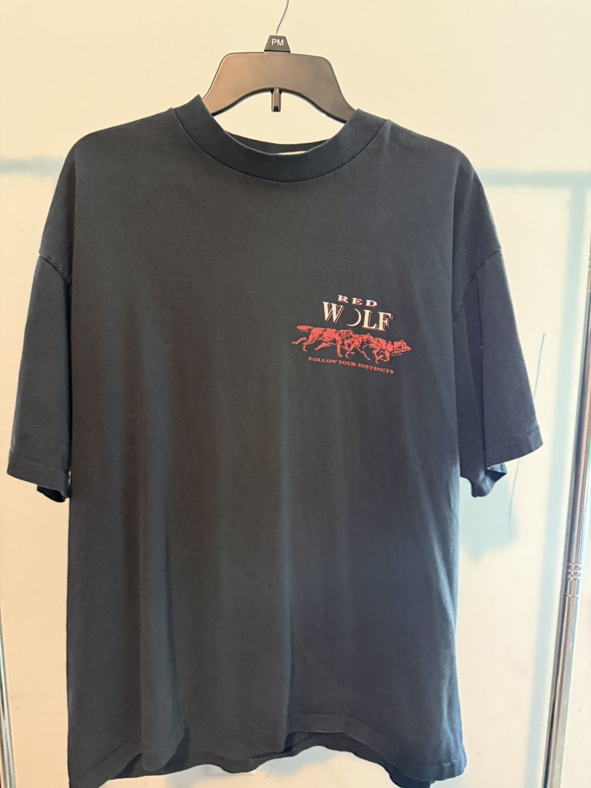 Vintage Vintage Red Wolf T-shirt Size US L / EU 52-54 / 3 - 1 Thumbnail