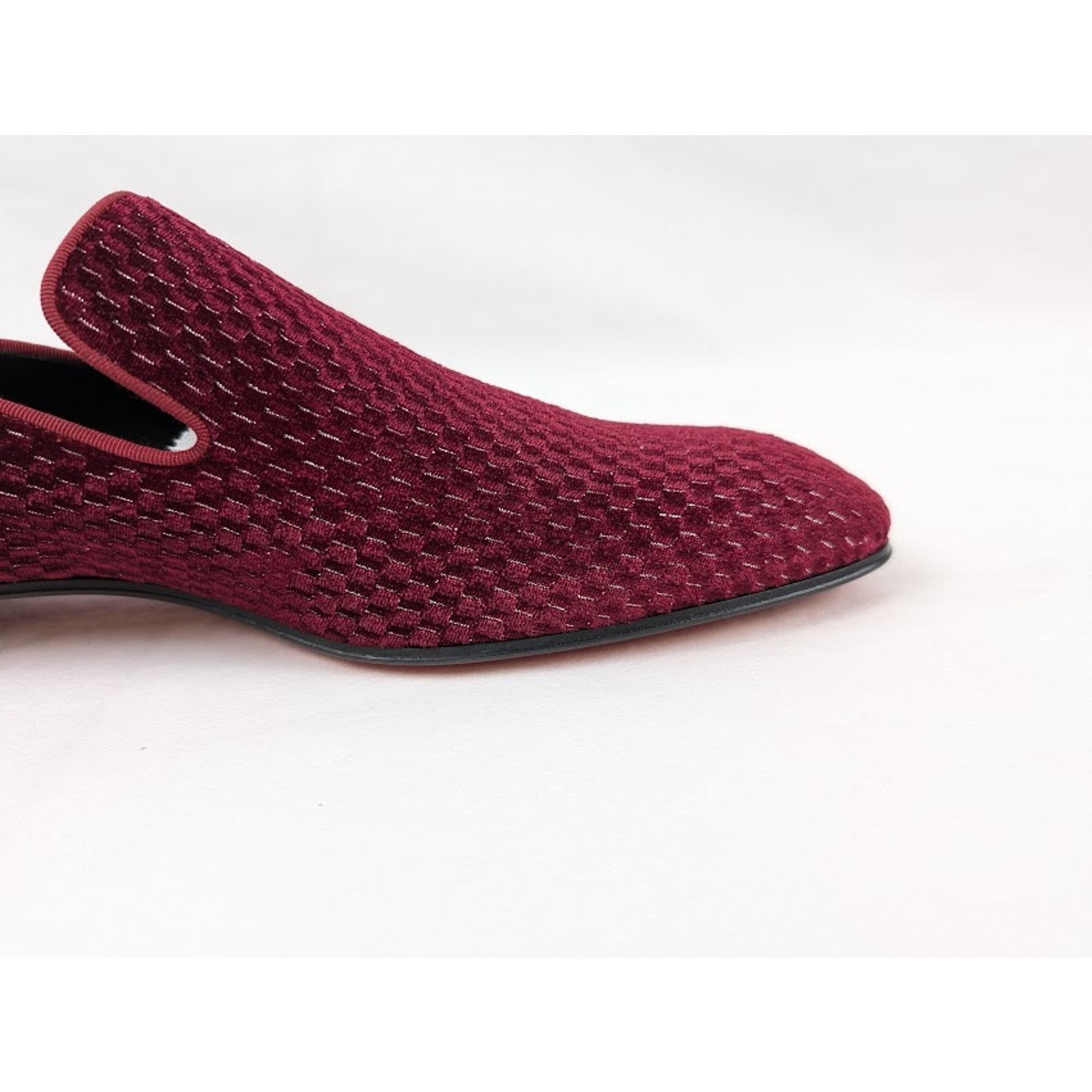 Christian Louboutin o1rshd1 Dandy Chick Orlato Flat Shoes in Bordeaux Size US 12 / EU 45 - 2 Thumbnail