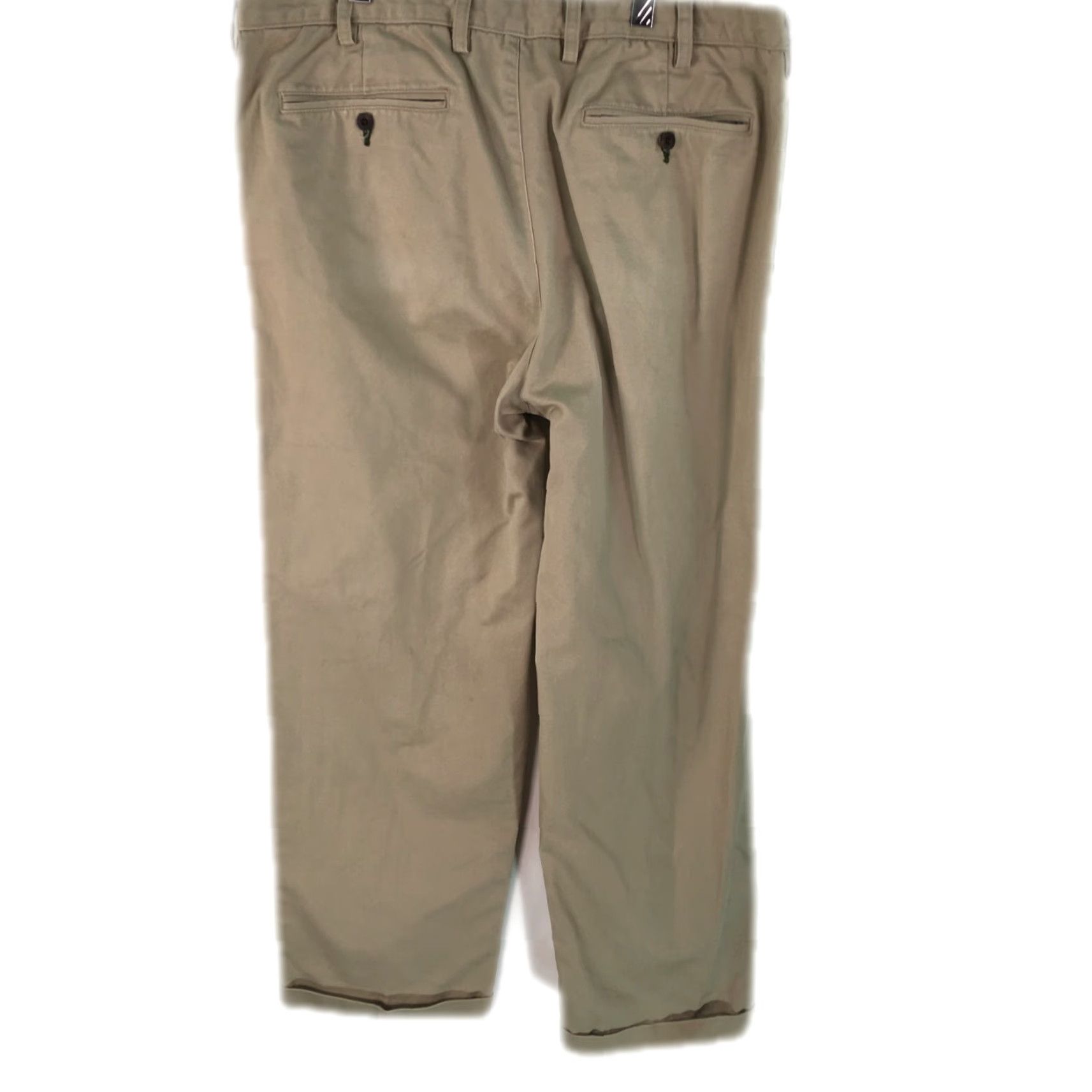 Orvis Orvis Mens Chino Pants Casual Straight Leg 40 Beige 29" Inseam Regular 100% Cotton USA Vintage? No — Pre-owned Size US 40 / EU 56 - 2 Thumbnail