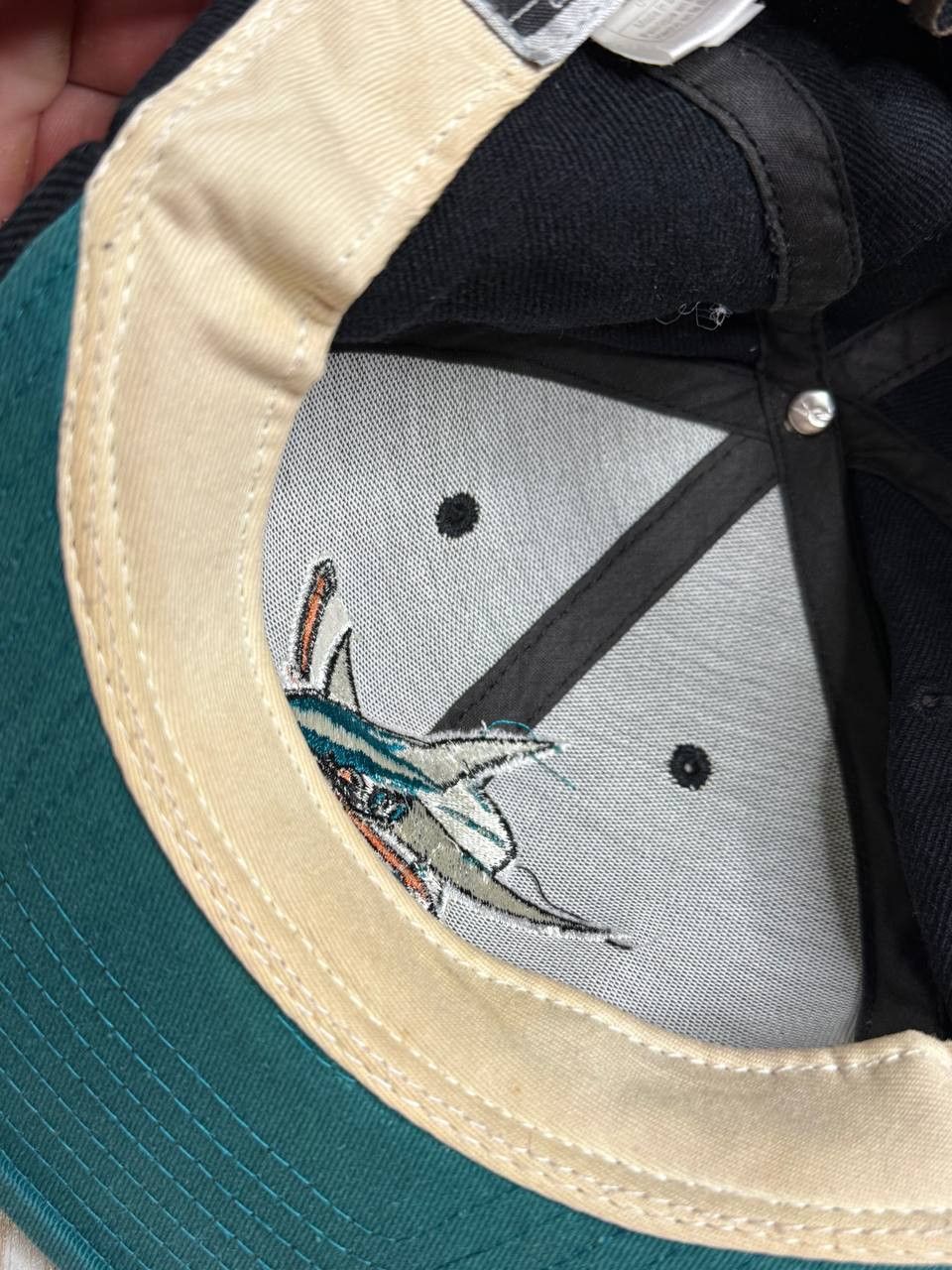 Reebok San Jose Sharks Zephyr Hat Cap Mens Snapback NHL Reebok Size ONE SIZE - 6 Thumbnail