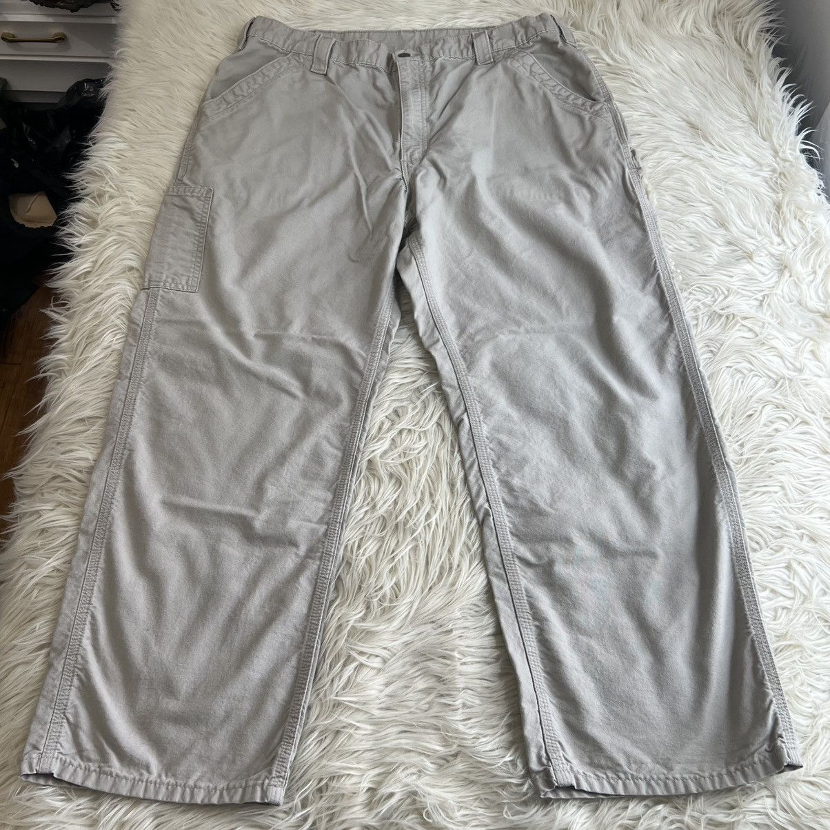 Carhartt Carhartt Work Pants Carpenter B151 Original Loose Fit 40x29 Size US 40 / EU 56 - 4 Thumbnail
