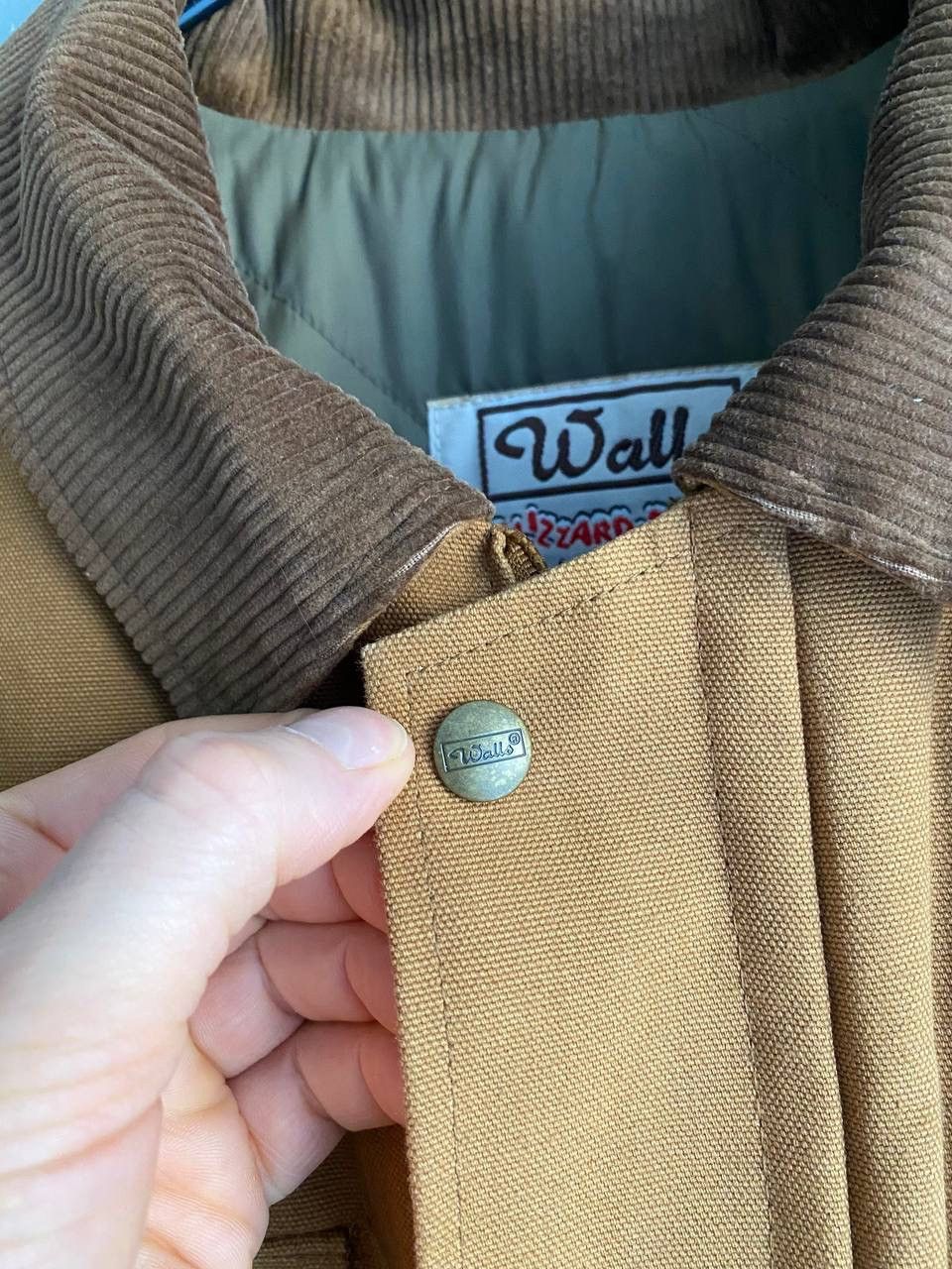 Walls Walls American Vintage Work Canvas Jacket, Sz L, Made in USA Size US L / EU 52-54 / 3 - 8 Thumbnail