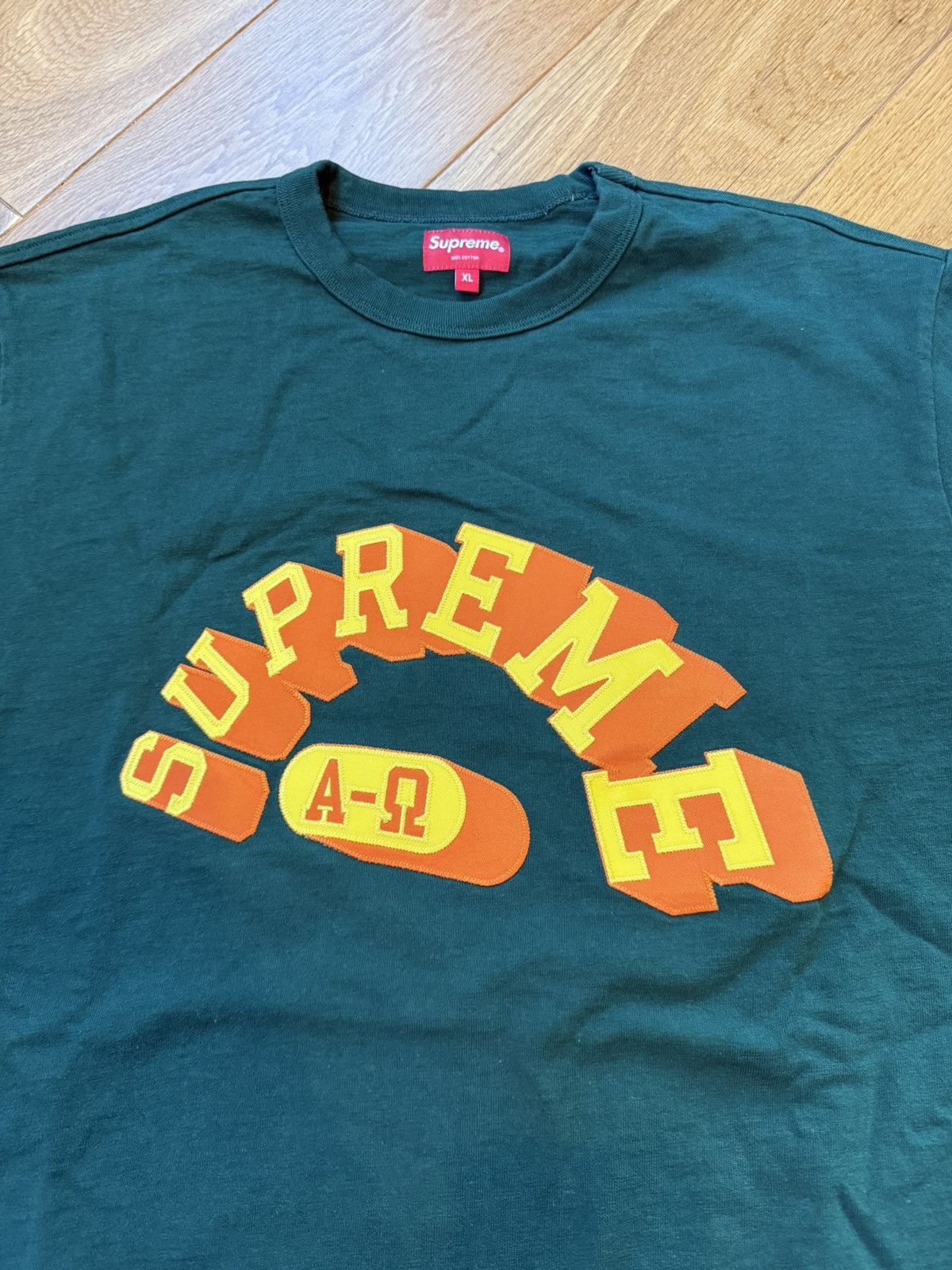 Supreme Supreme Alpha Omega S/S Top Size US XL / EU 56 / 4 - 2 Thumbnail