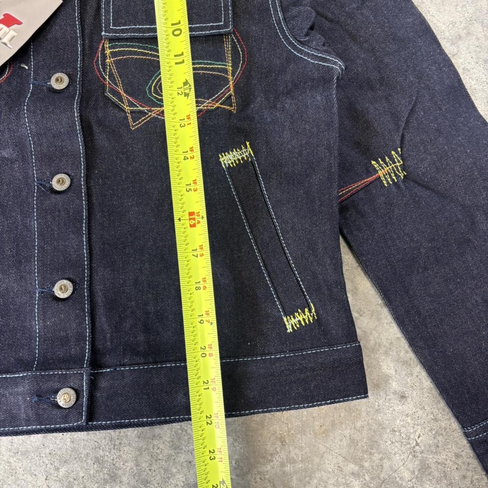 Affliction Y2K LL Cool J Baggy Streetwear Denim Jacket 2000s Size L / US 10 / IT 46 - 8 Thumbnail