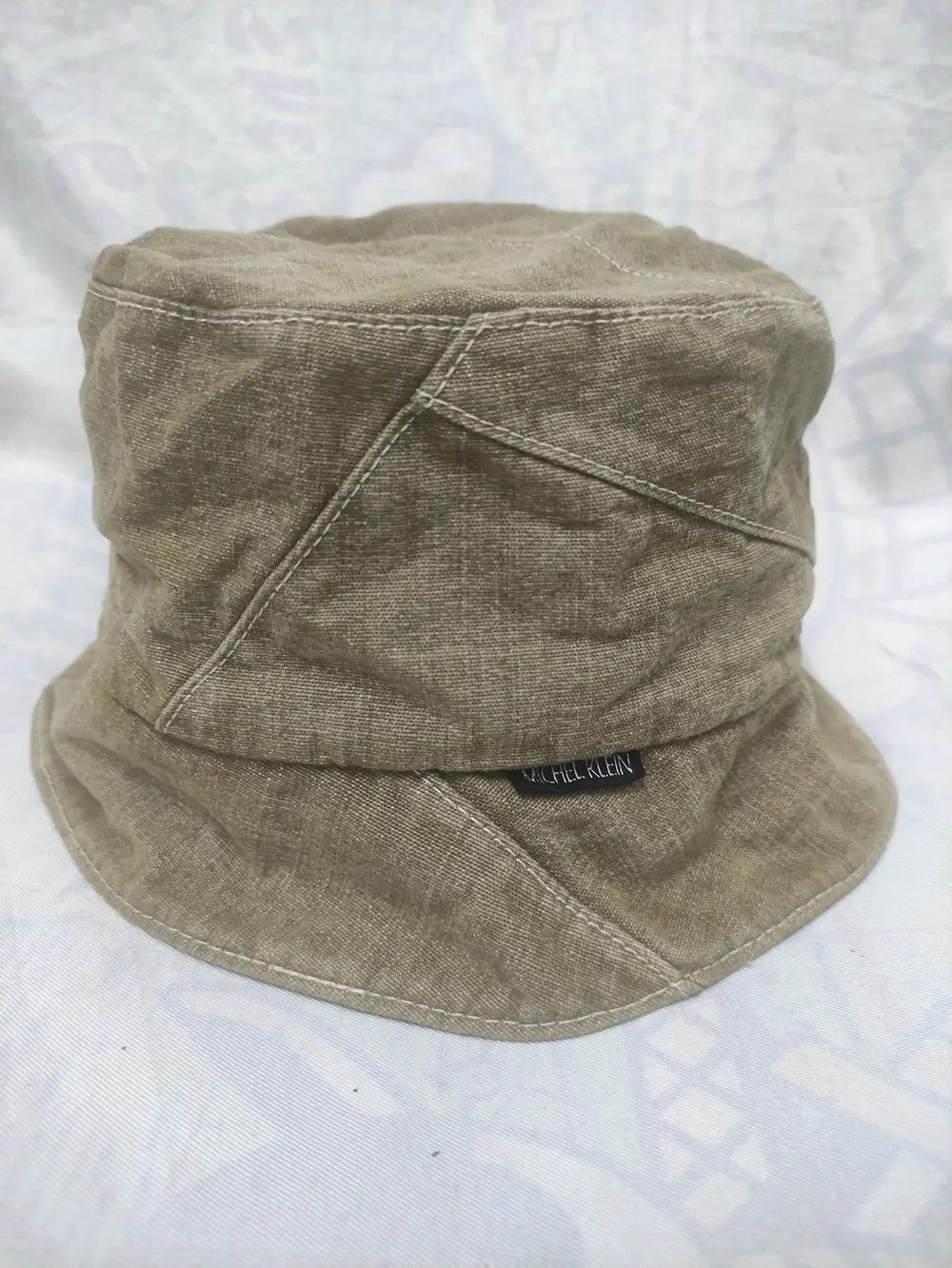 Michel Klein MICHEL KLEIN DESIGN PATCHWORK BUCKET HAT Size ONE SIZE - 3 Thumbnail