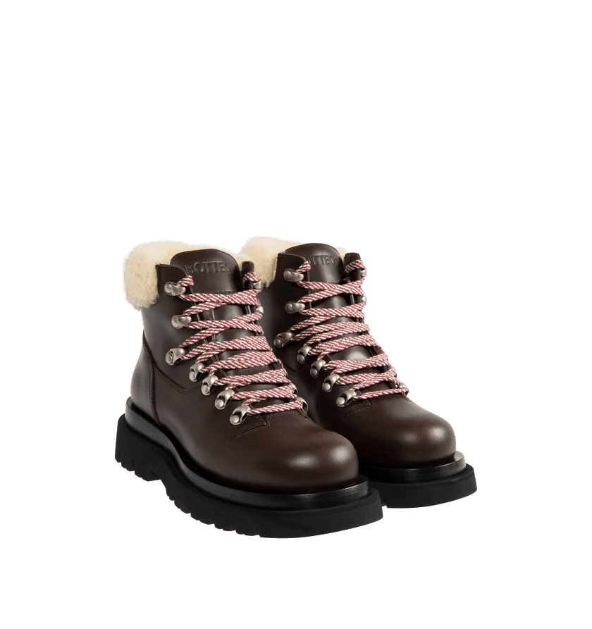Bottega Veneta o1h1sh10526 Lug Boot in Brown/Toffee Size US 8.5 / IT 38.5 - 4 Thumbnail