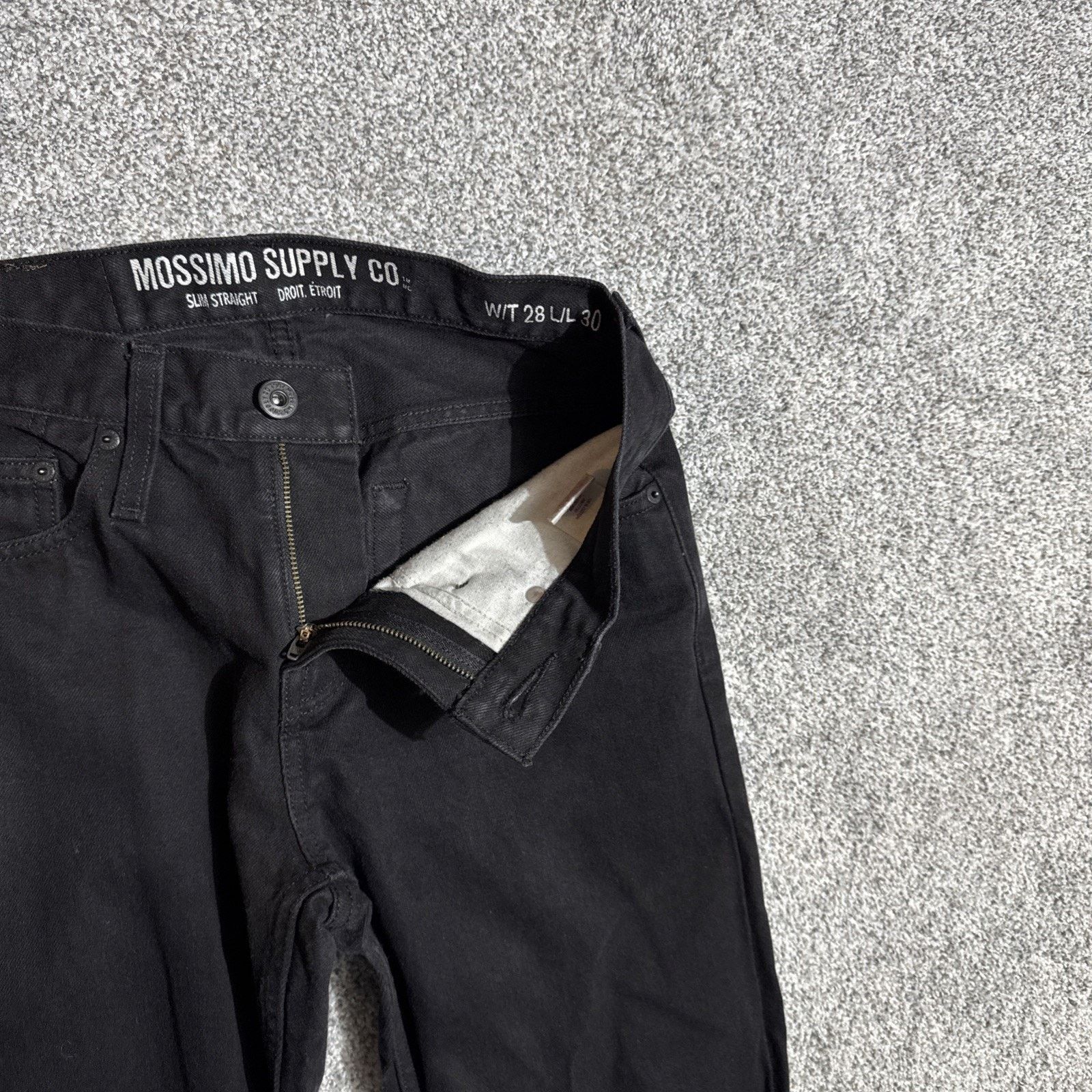 Mossimo Mossimo Slim Straight Jeans Men 28x30 Y2K Grunge Streetwear Size US 28 / EU 44 - 10 Thumbnail