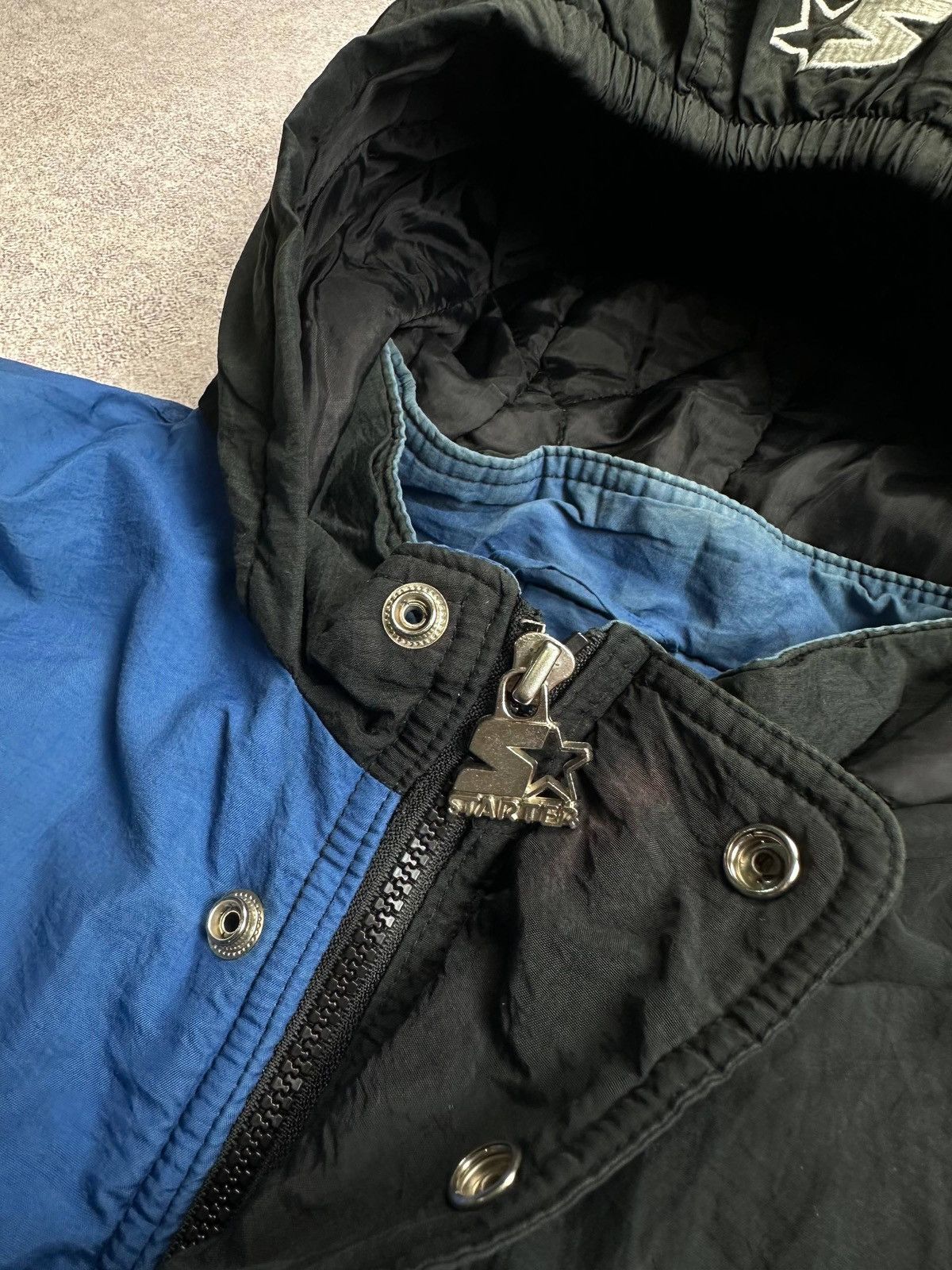 Starter Vintage Starter NBA Magic Hooded Jacket Rare M Size US M / EU 48-50 / 2 - 9 Thumbnail