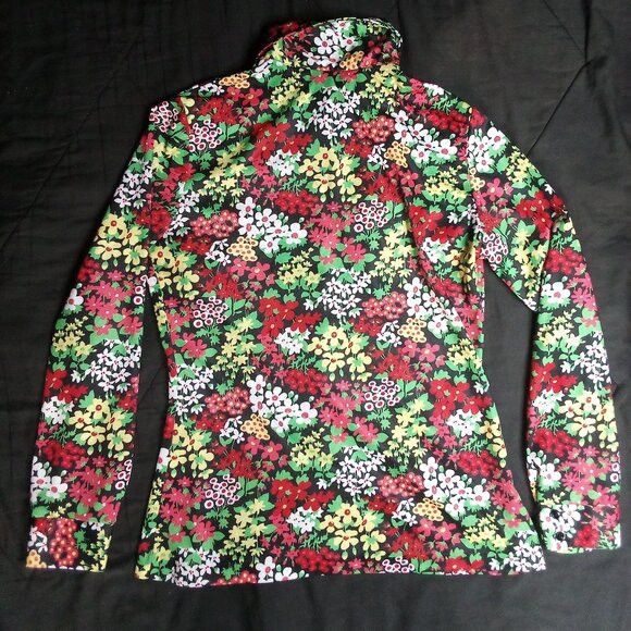 Other Vintage Jack Winter Floral Polyester Disco Shirt Size US M / EU 48-50 / 2 - 4 Thumbnail