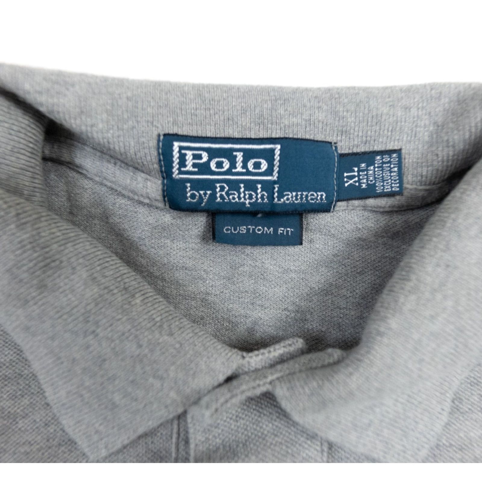 Polo Ralph Lauren Polo Ralph Lauren Shirt Mens XL Gray Short Sleeve Polo All Seasons Embroidered Logo Preppy Classic Fit Size US XL / EU 56 / 4 - 3 Thumbnail