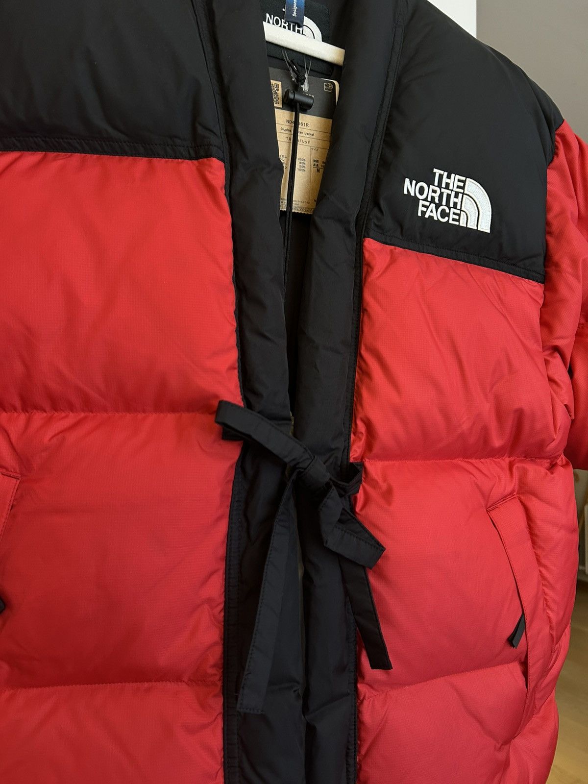 The North Face The North Face Japan Nuptse Hanten Jacket Red ND42661R M Size US M / EU 48-50 / 2 - 2 Thumbnail
