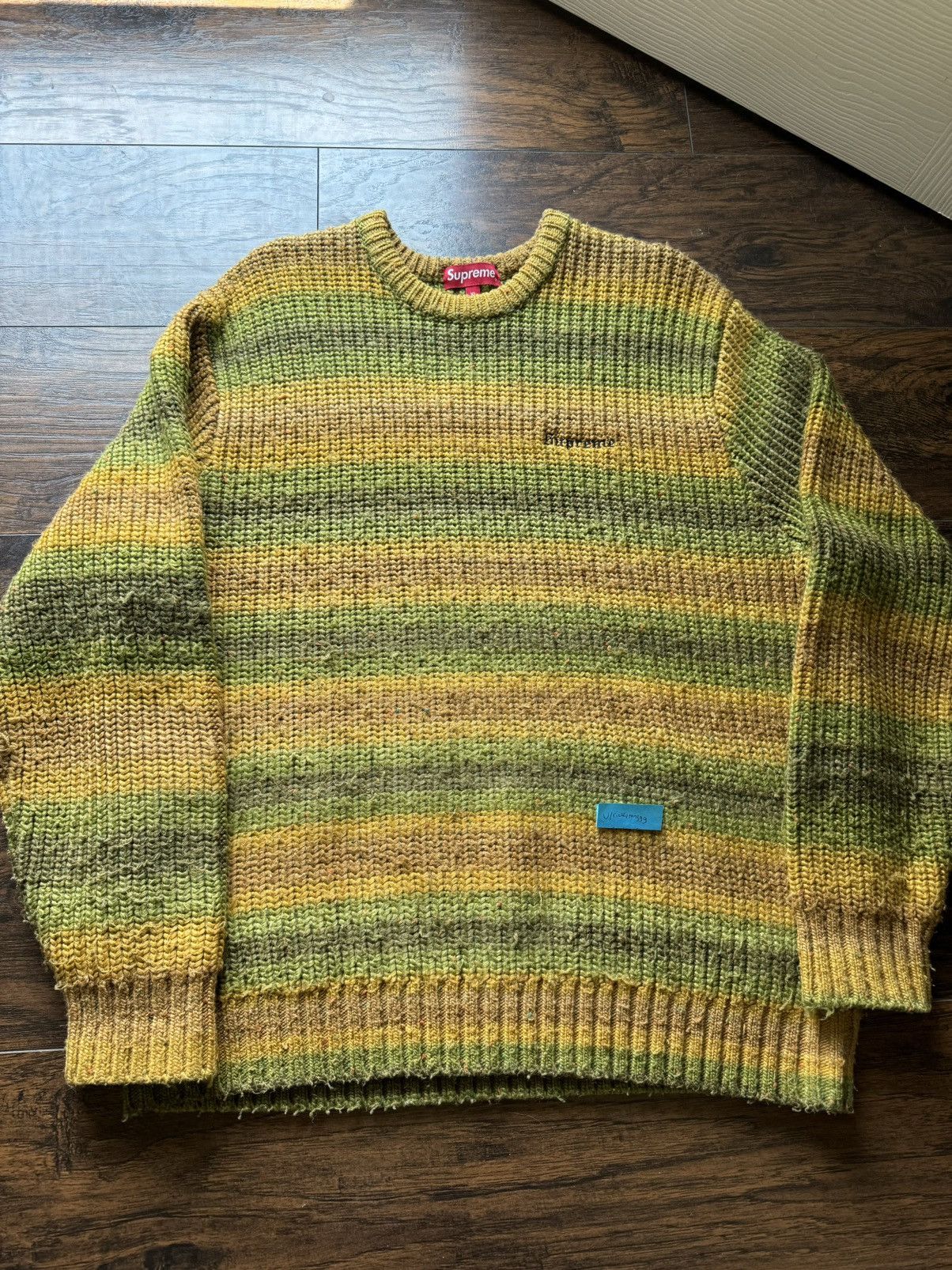 Supreme Ombre Stripe Sweater (FW17) - $148
