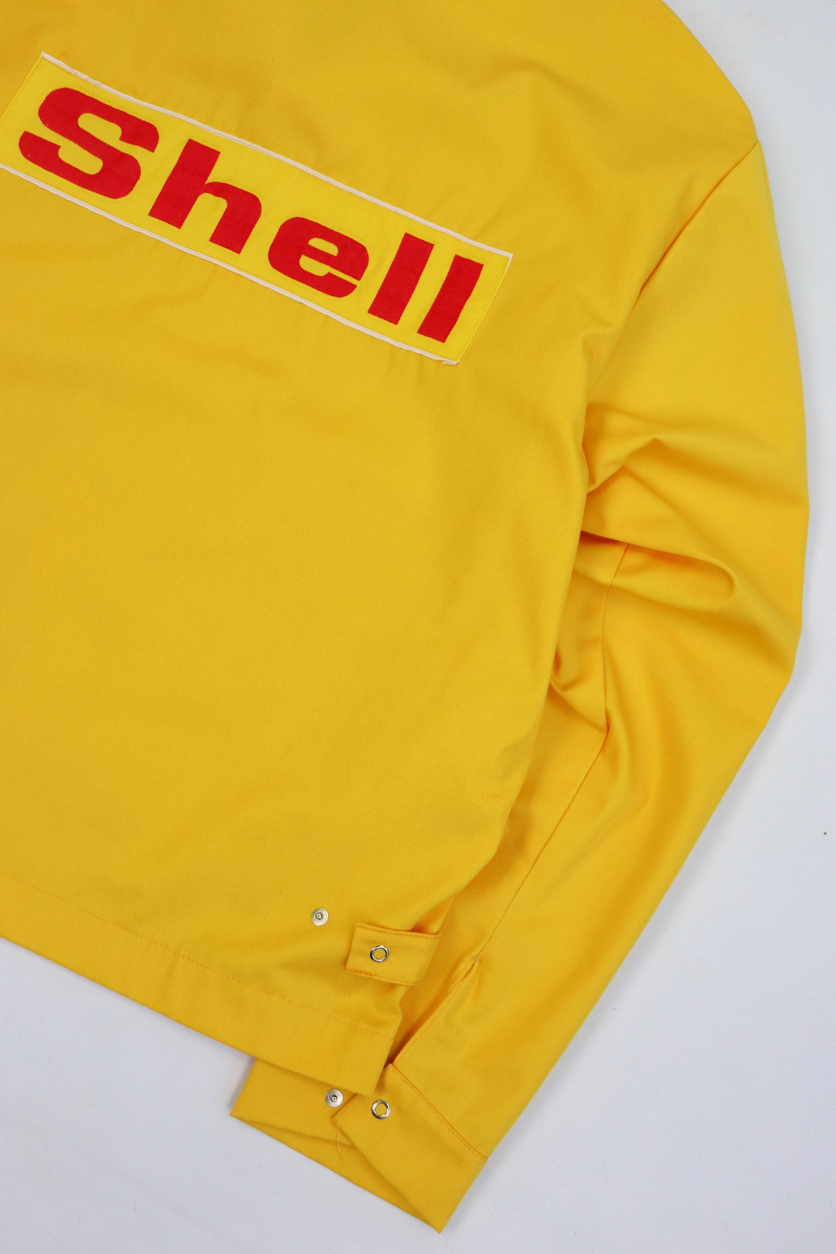 Vintage Shell Vintage 00s Goldhauben-Webe Work Chore Coat Jacket Size US L / EU 52-54 / 3 - 13 Thumbnail