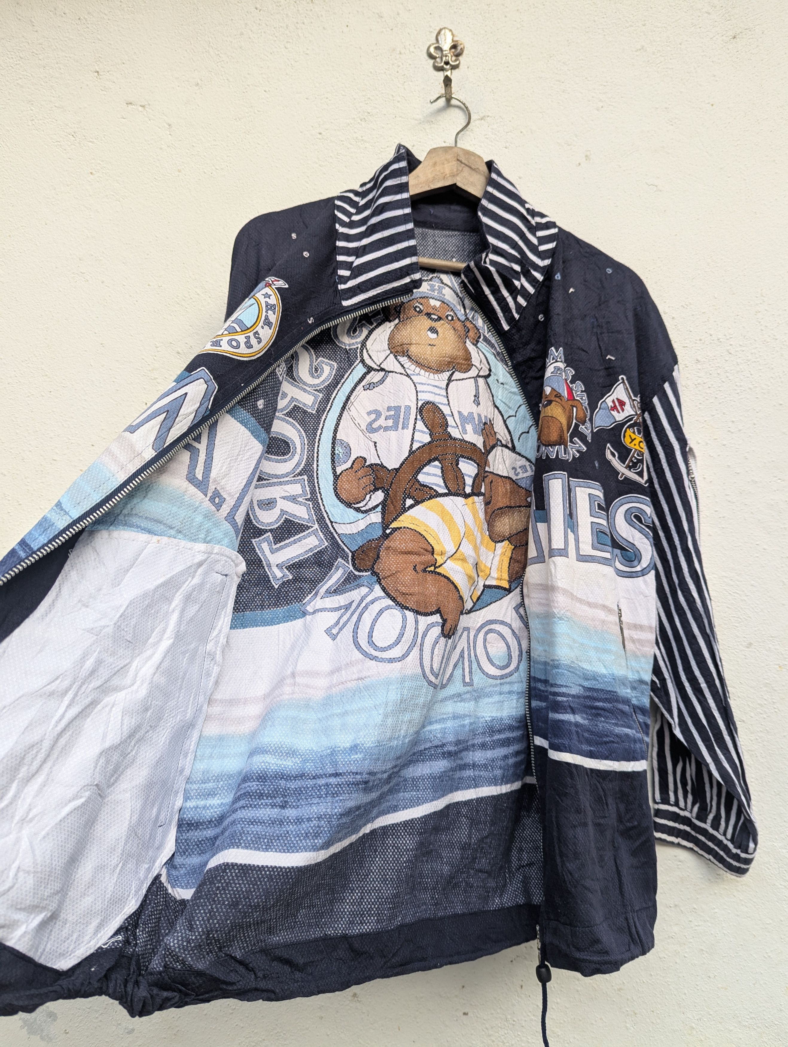Hardy Amies HARDY AMIES SPORT LONDON FULL PRINT SWEATER Size US M / EU 48-50 / 2 - 11 Thumbnail