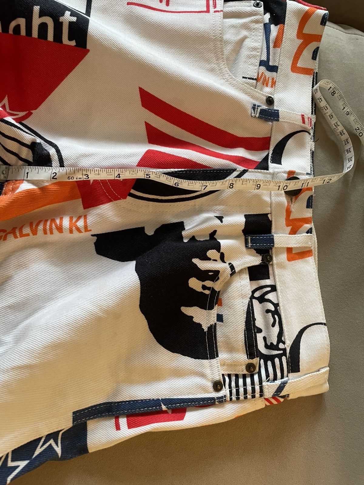 Calvin Klein 205W39NYC Calvin Klein Modernist Jeans Established 1987 By Raf Simons Size US 28 / EU 44 - 13 Thumbnail