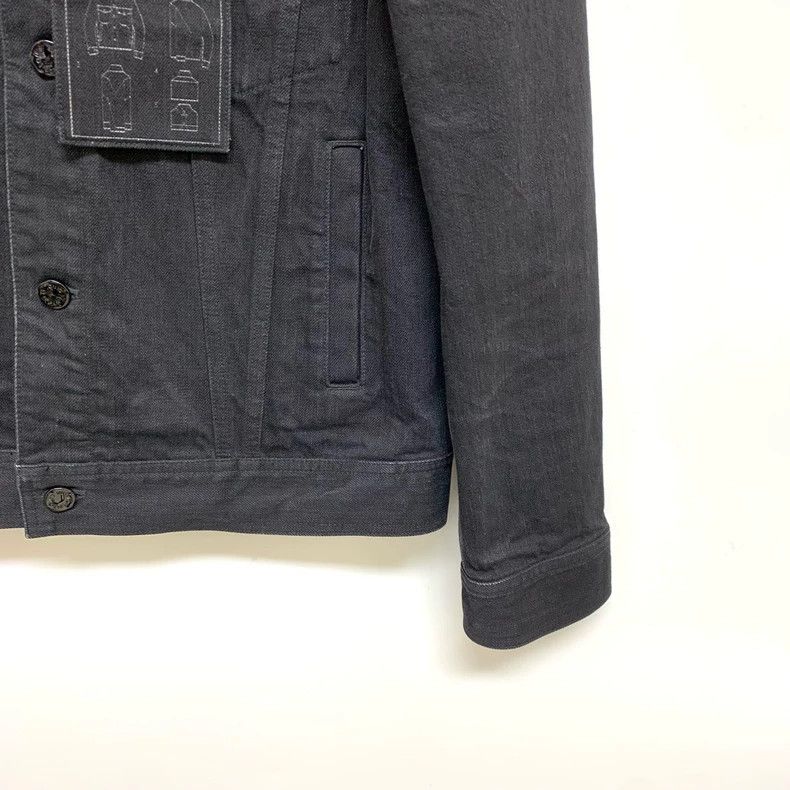Louis Vuitton Louis Vuitton Black DNA Denim Jacket Size US M / EU 48-50 / 2 - 6 Thumbnail