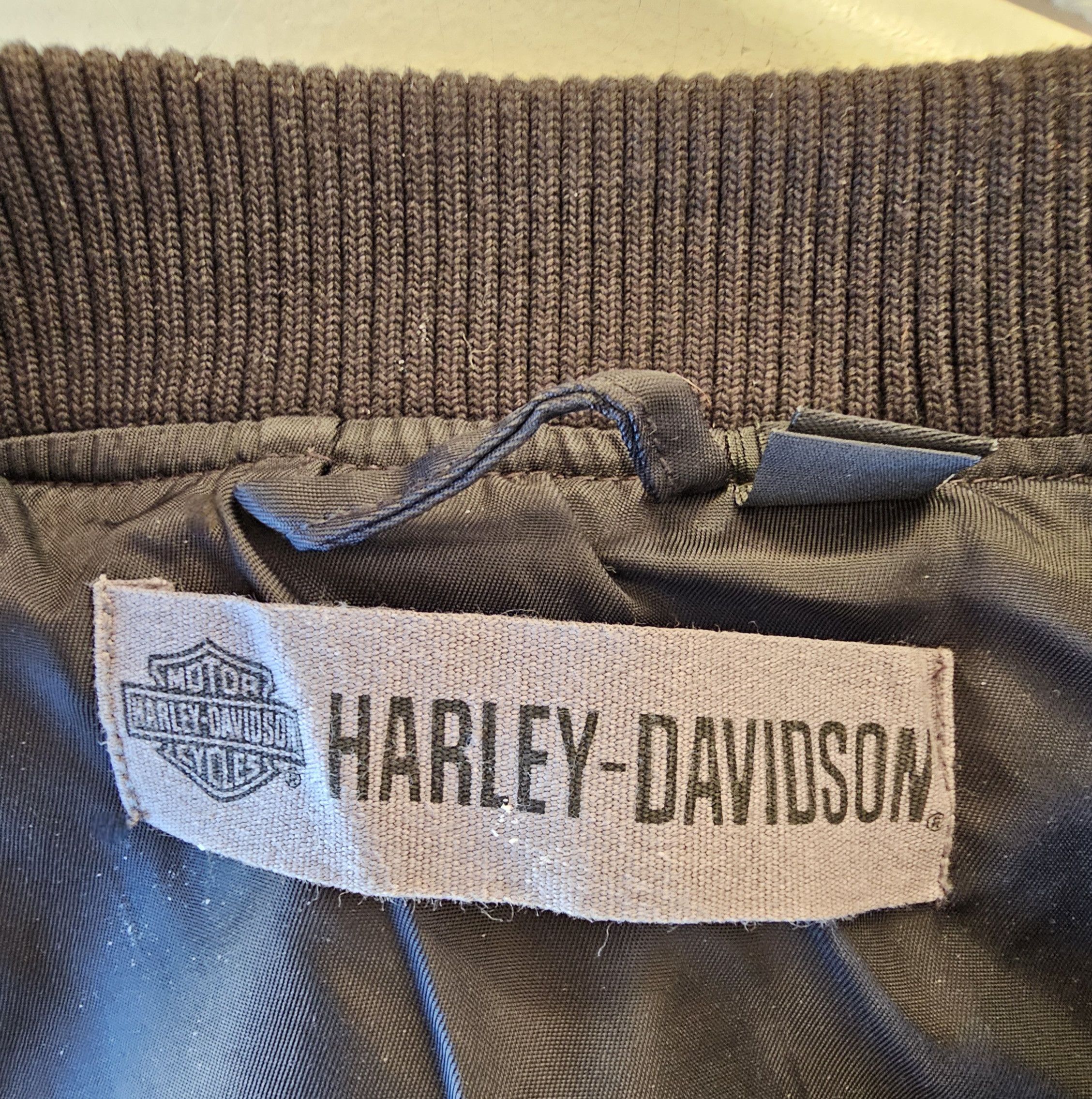 Harley Davidson Harley-Davidson 3XL Slim Fit HDMC Patch Bomber Jacket 2XL Size US XXL / EU 58 / 5 - 4 Thumbnail