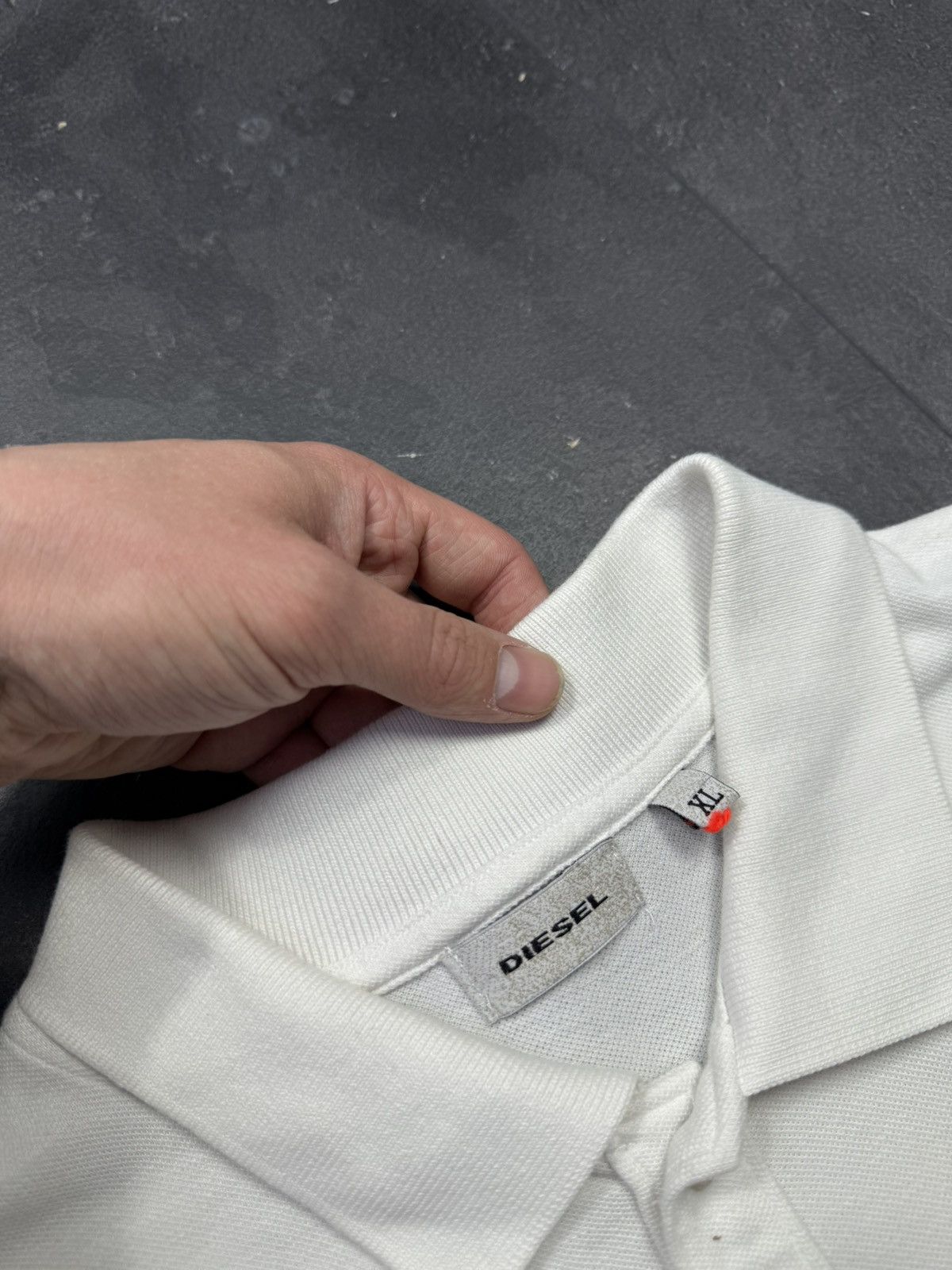 Diesel × Streetwear × Vintage Vintage big logo diesel polo wild spirit Size US XL / EU 56 / 4 - 4 Thumbnail