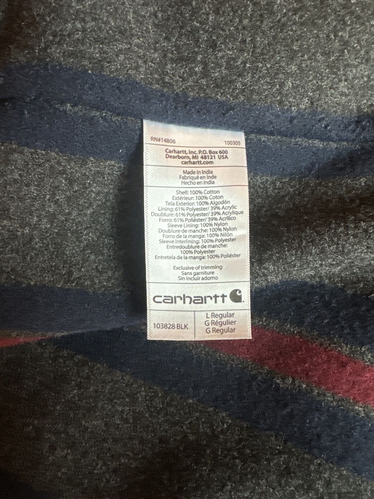 Carhartt The Bear Carhartt Crew Jacket – Original Beef – NWOT Size US L / EU 52-54 / 3 - 6 Thumbnail
