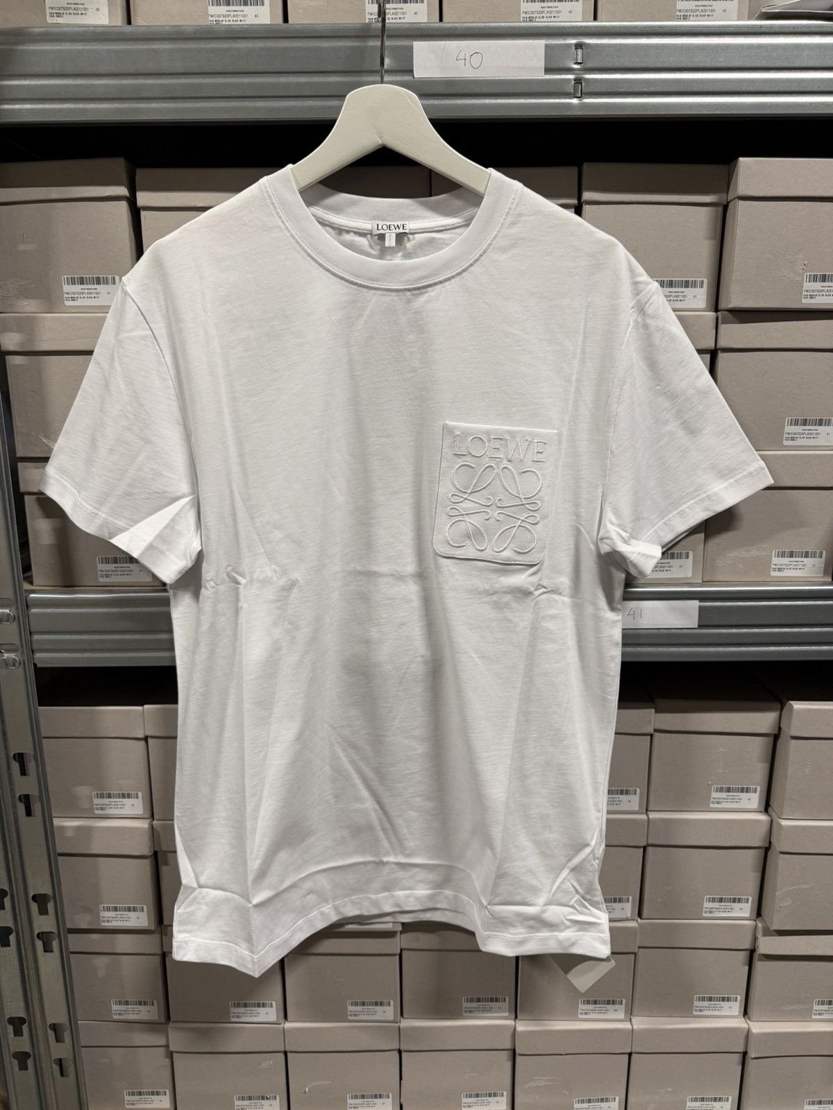 Loewe Loewe Anagram Pocket T-Shirt NEW 650$ Size US S / EU 44-46 / 1 - 1 Thumbnail