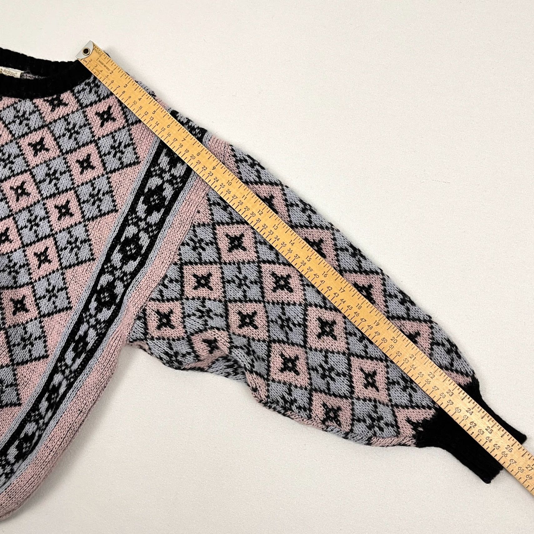 Vintage VINTAGE Alafoss Icewool Sweater Womens M/L Pink Nordic New Wool Crewneck Jumper Iceland Size M / US 6-8 / IT 42-44 - 5 Thumbnail