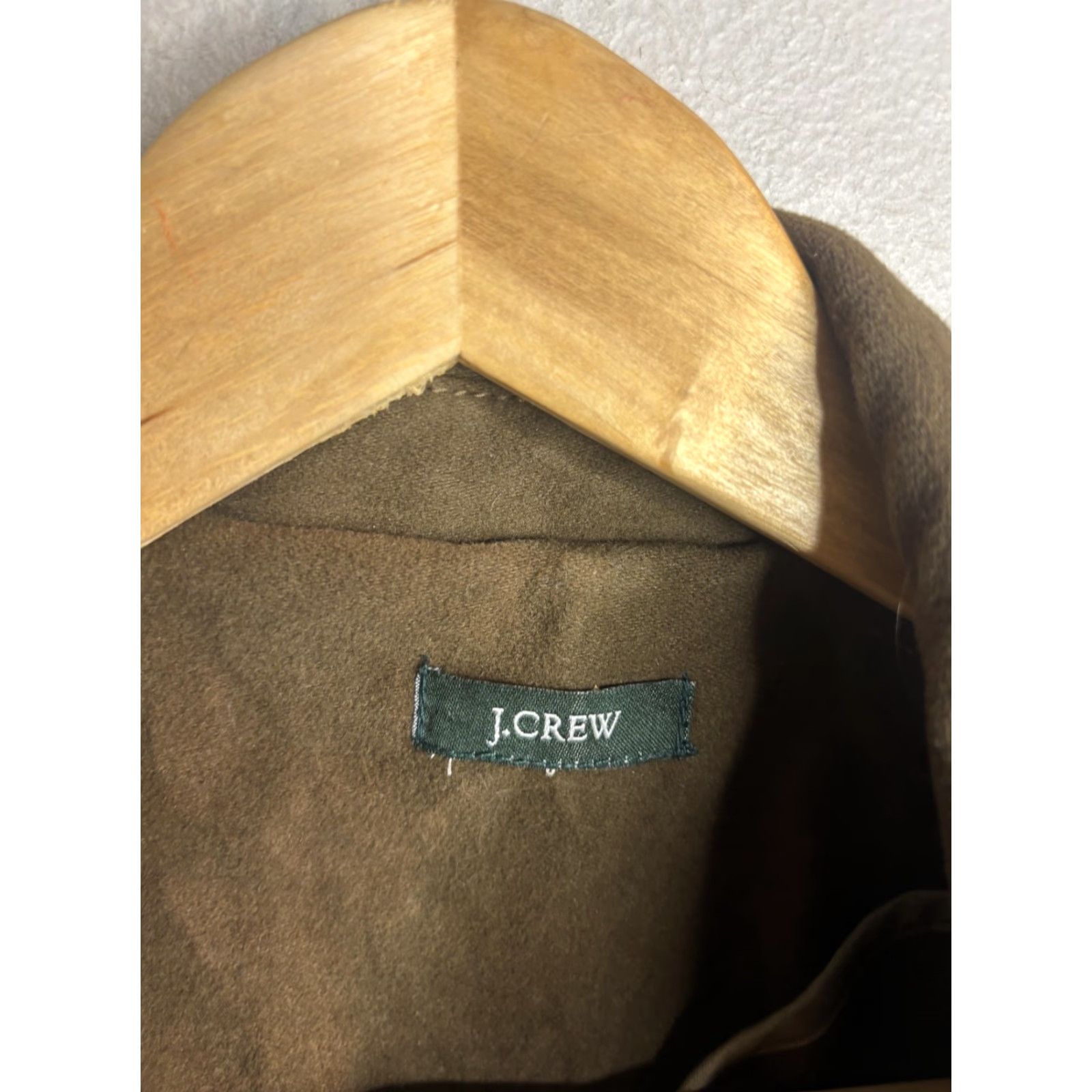 J.Crew J.CREW Blazer Womens L Brown Cotton Twill 3 Button Tailored Casual Jacket Size L / US 10 / IT 46 - 3 Thumbnail