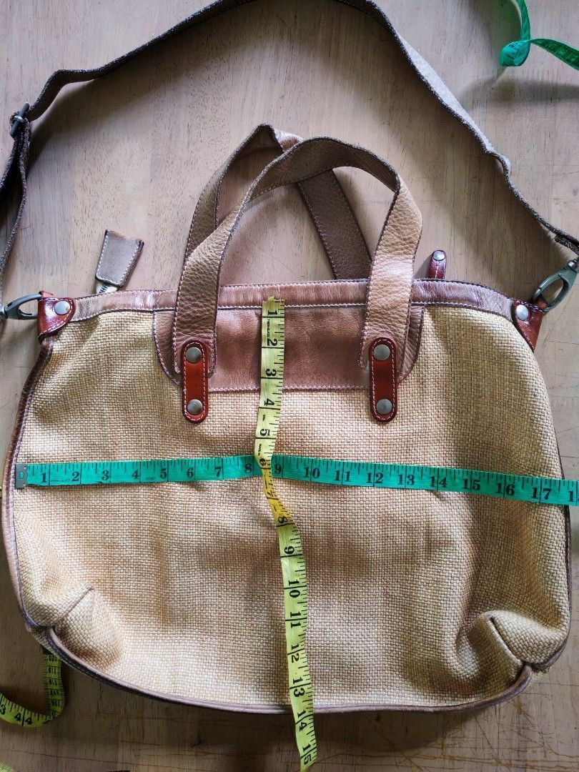 Other Vive La Différence Straw Leather Bag Made in Italy Size ONE SIZE - 9 Thumbnail