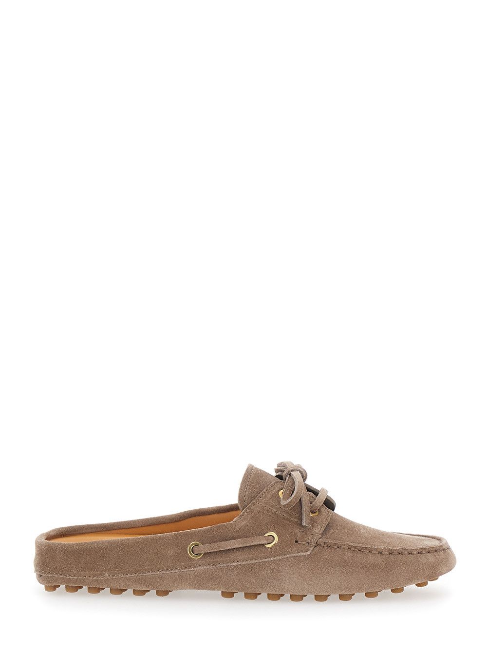 Tod's Loafers with Side Laces in Brown Suede for Men Size US 8.5 / IT 38.5 - 1 Thumbnail