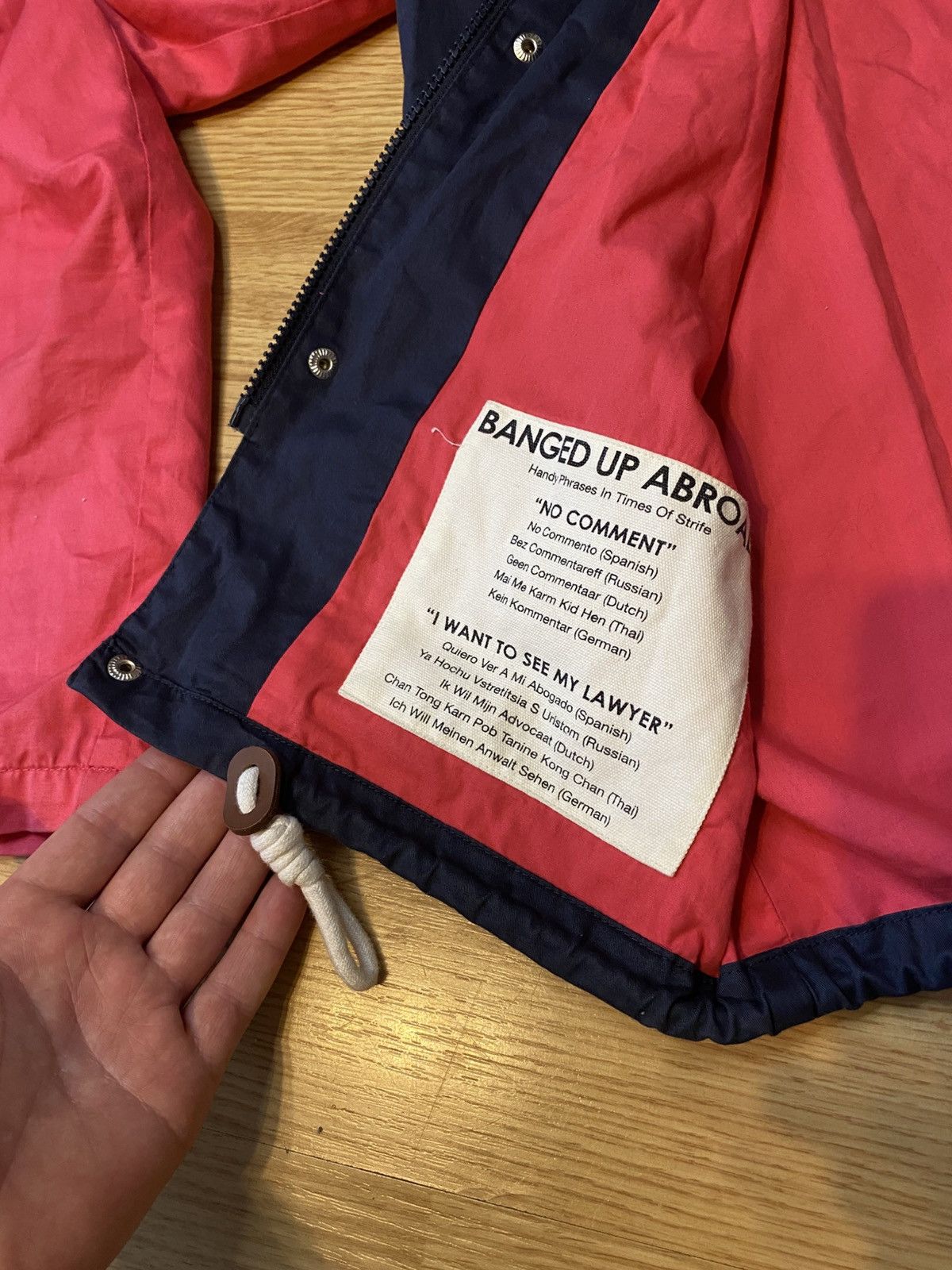 Weekend Offender Weekend Offender jacket by the iconic Banged Up Abroad line. Size US S / EU 44-46 / 1 - 2 Thumbnail