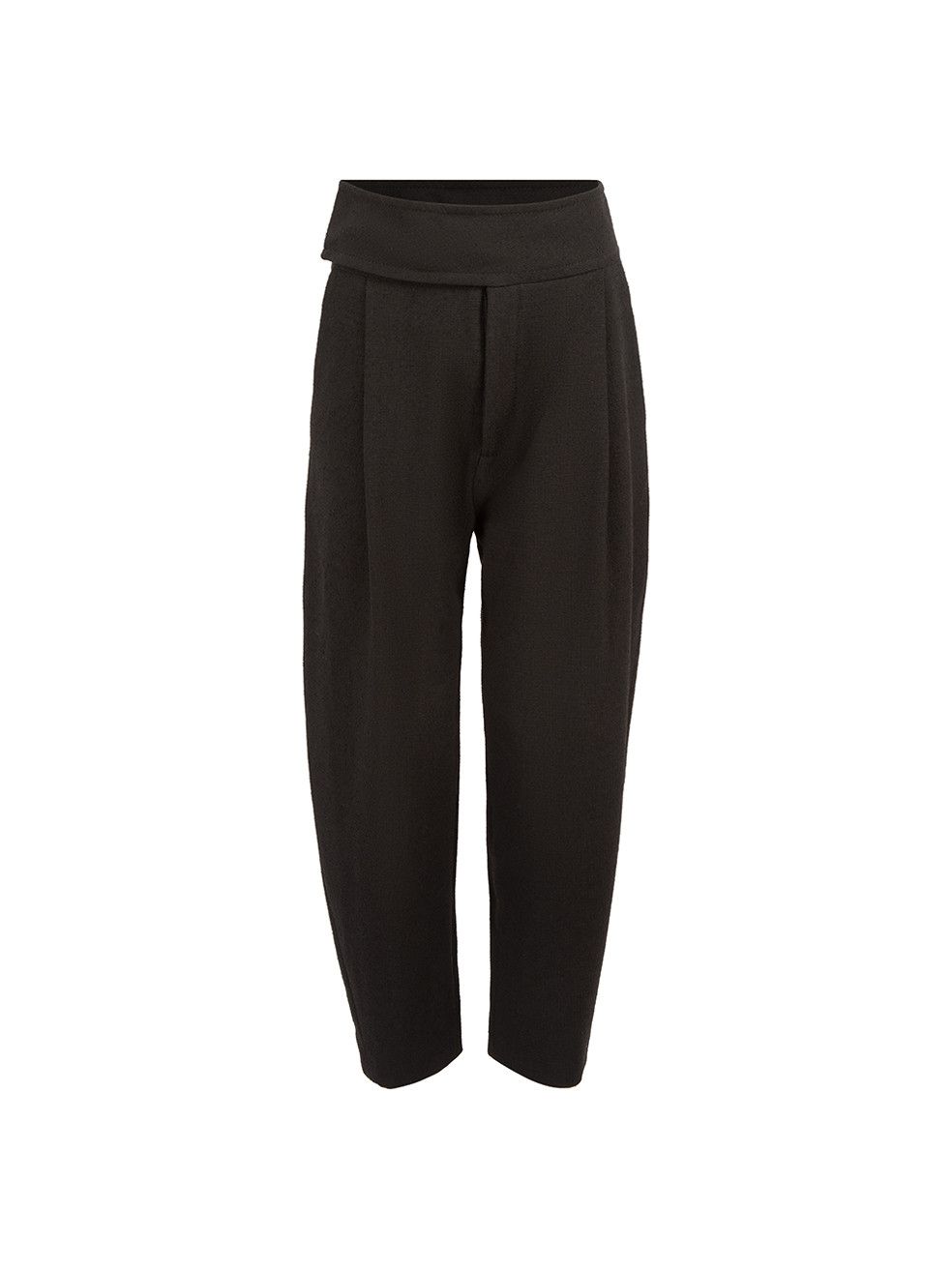 Toteme Black High Waist Bouclé Trousers | Grailed