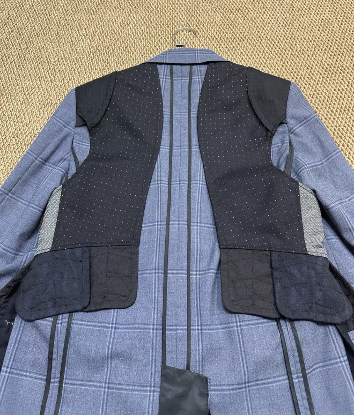 Comme des Garcons Homme Plus Comme des Garcons Homme Plus Multi-Material Jacket K23 Size US XS / EU 42 / 0 - 8 Thumbnail