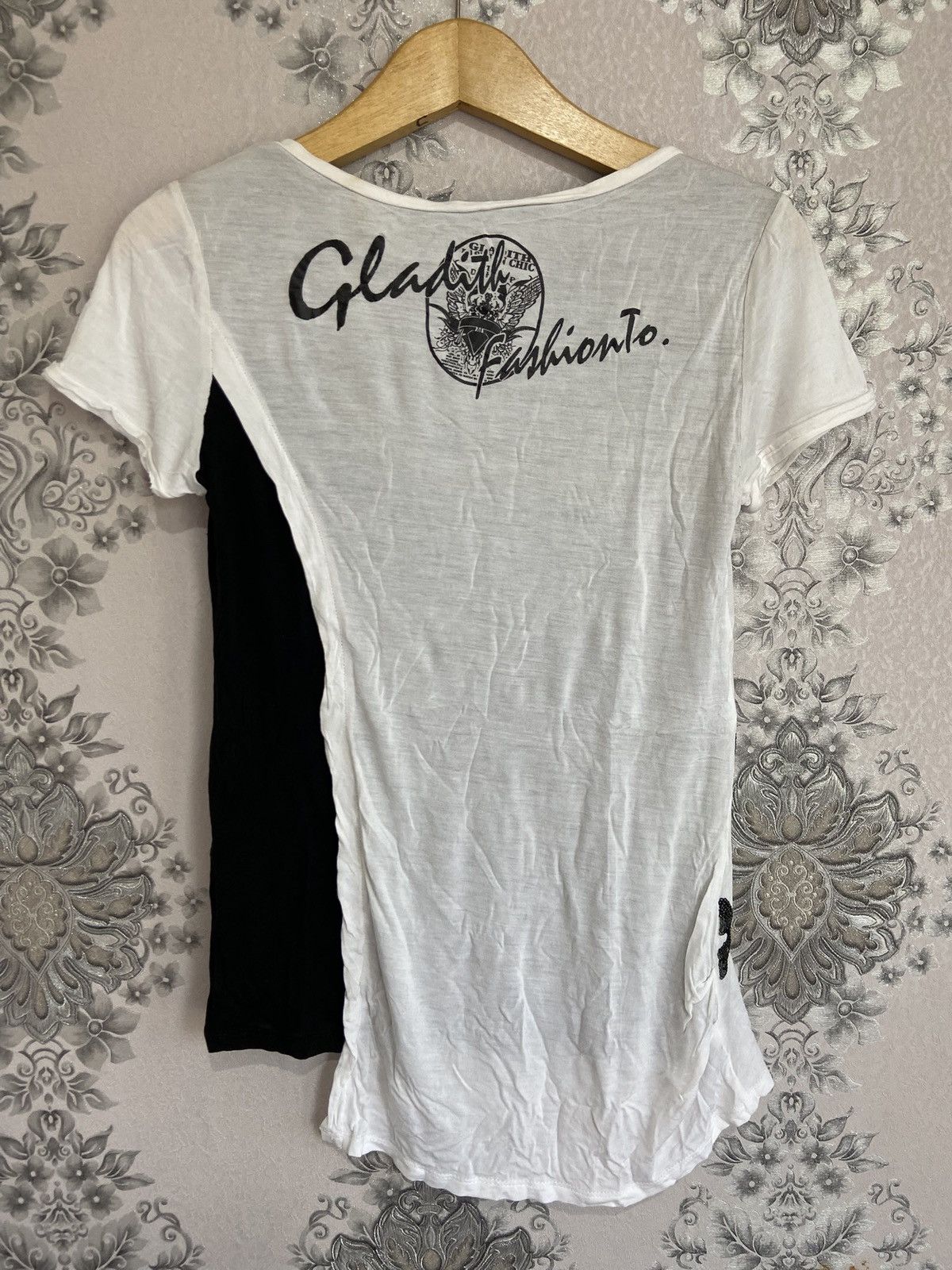 BIGI BIGI Skulls Double Layer Tshirt Size M / US 6-8 / IT 42-44 - 14 Thumbnail