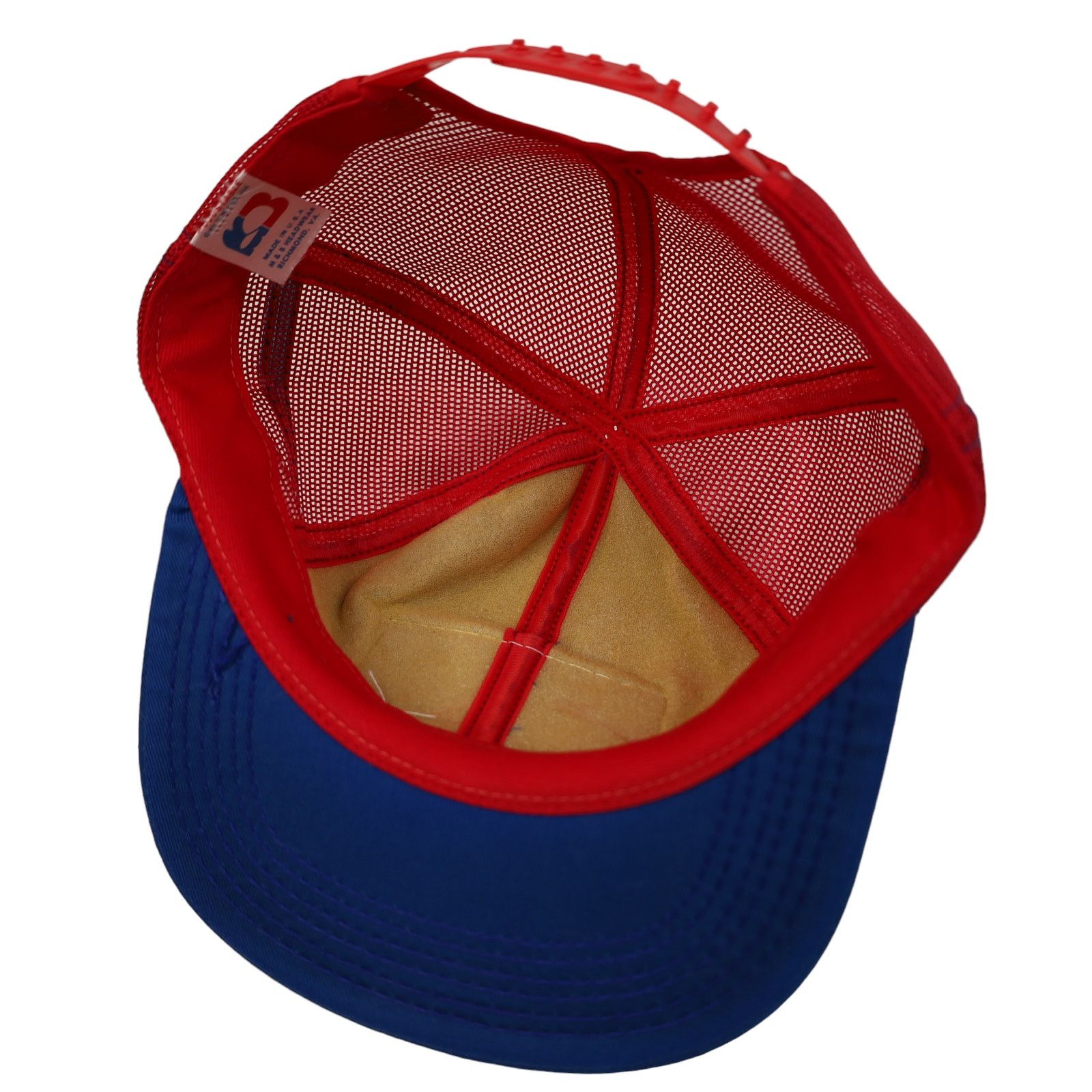 Vintage Vintage Gabriel Suspension Tri 3 Bar Mesh Trucker Hat Size ONE SIZE - 5 Thumbnail