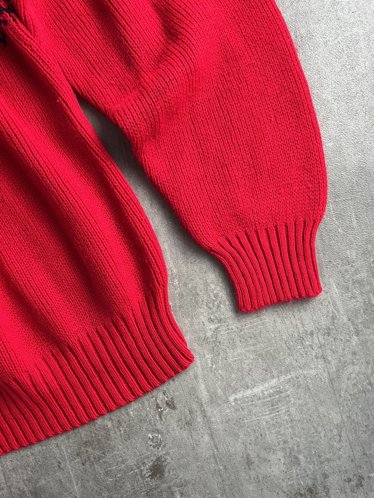 Vintage VINTAGE COSBY PATTERN KNIT RED Size US L / EU 52-54 / 3 - 5 Thumbnail