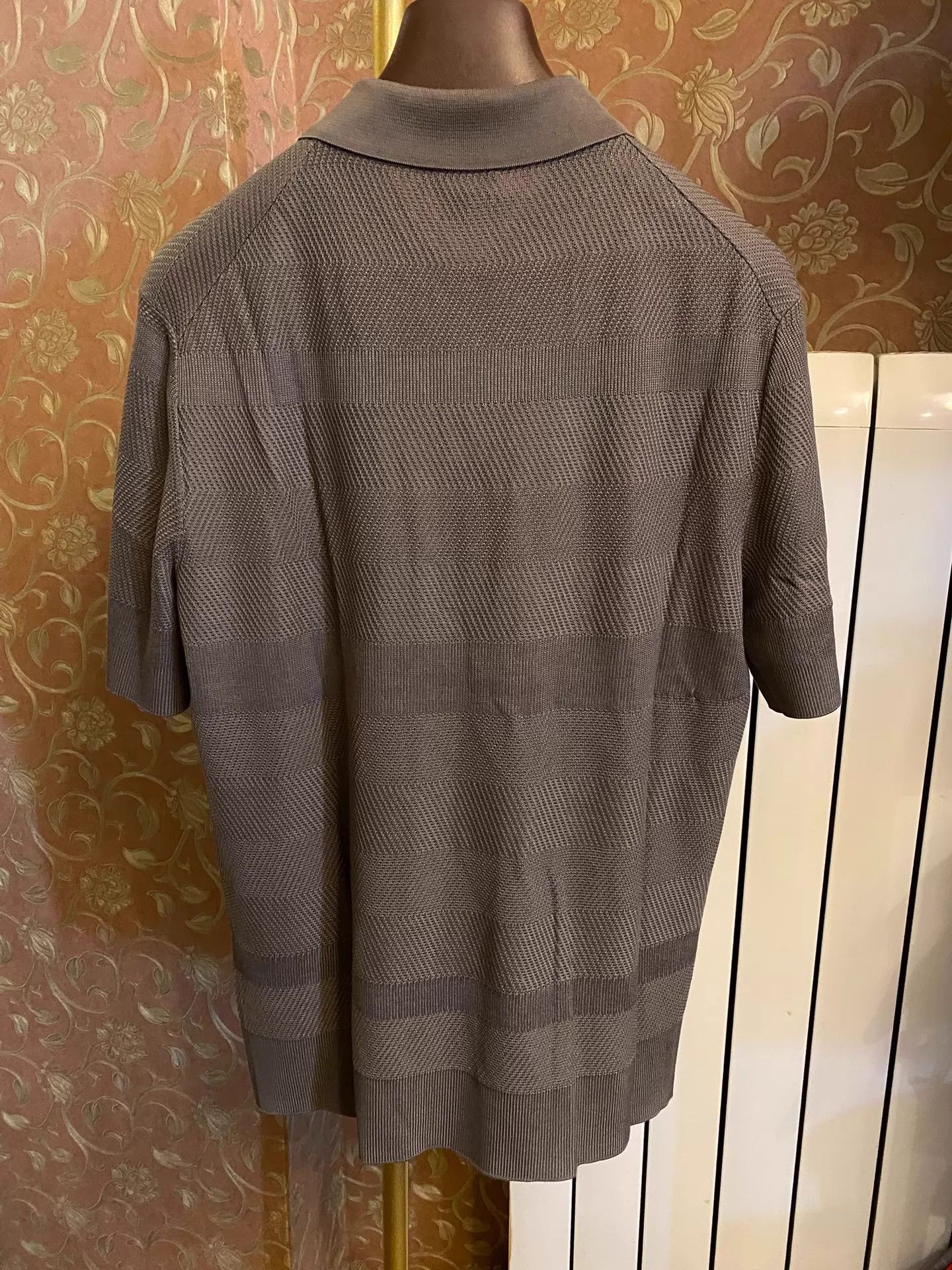 Alfred Dunhill Dunhill 100% Heavy Silk Italian SS Polo BNWT Size US M / EU 48-50 / 2 - 3 Thumbnail