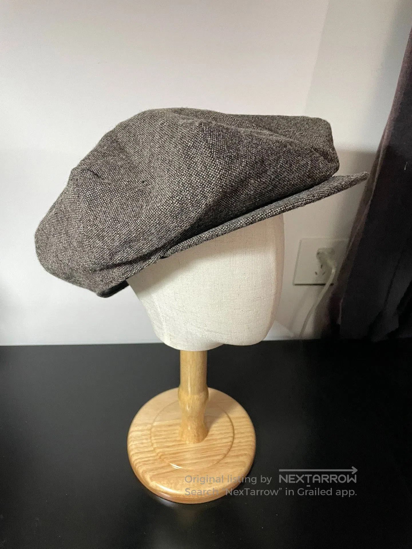 Orgueil Orgueil Gray Wool Vintage Newsboy Cap. Size ONE SIZE - 7 Thumbnail